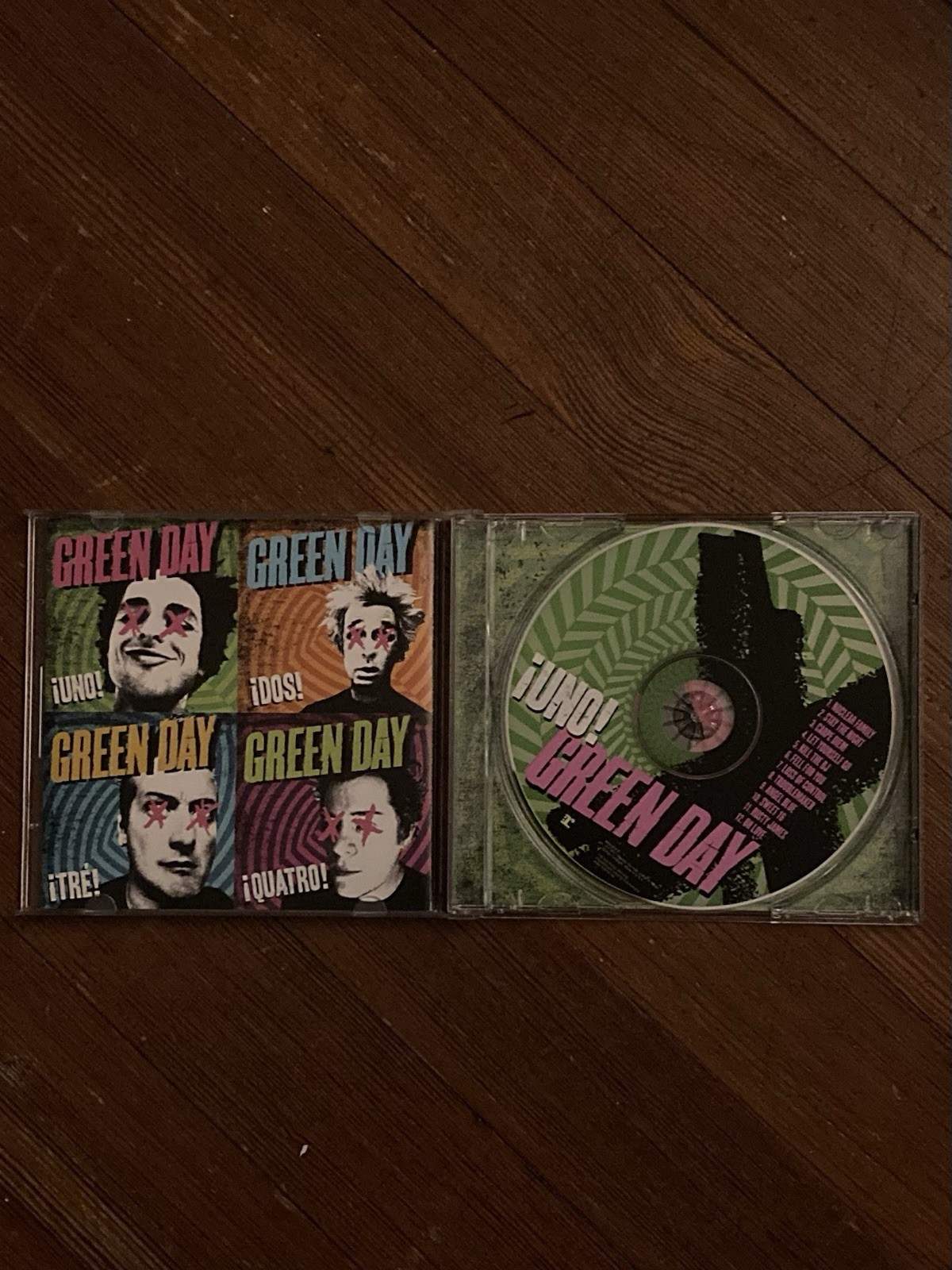Green Day - ¡Uno! CD Album Reprise 2012 Rock Parental Advisory Explicit Jewel