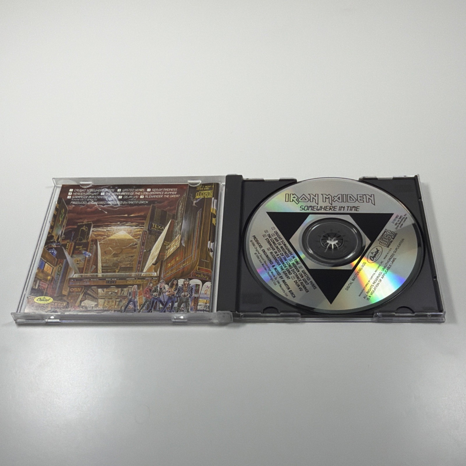 Somewhere in Time Iron Maiden CD Jul-1994 Mint Disc D 101962 Rare No UPC