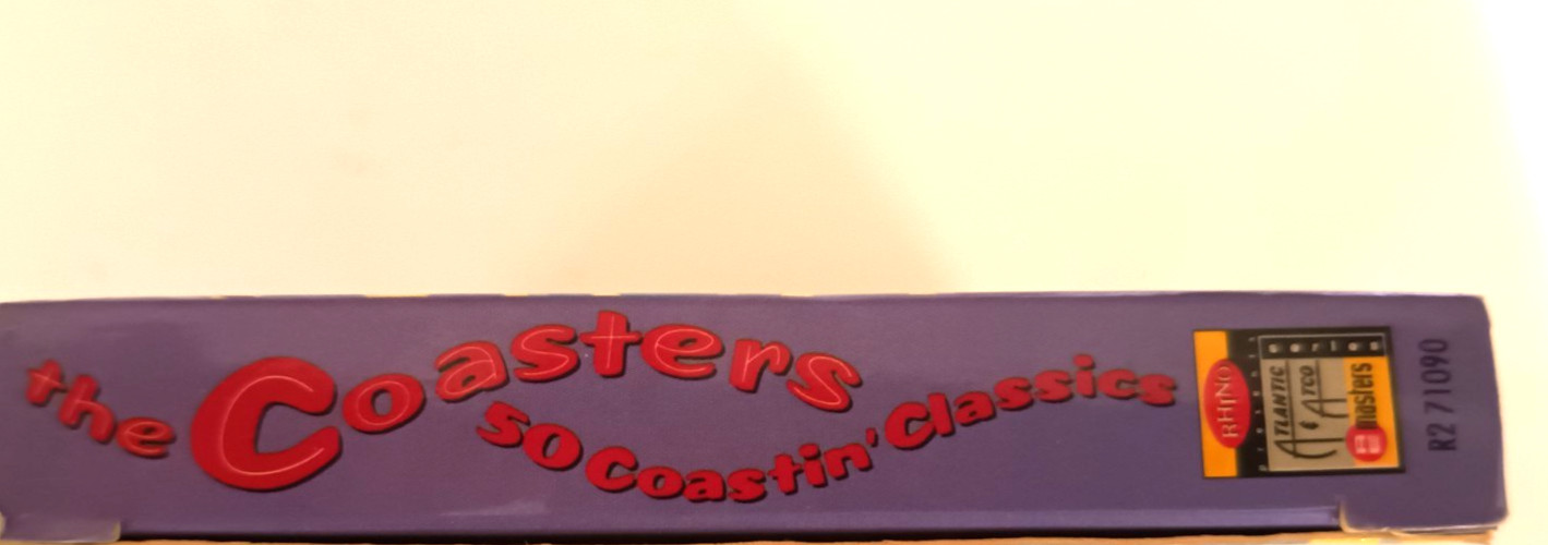 The Coasters – 50 Coastin' Classics 2CD set w/ book * Rhino label 1992 LIKE NEW