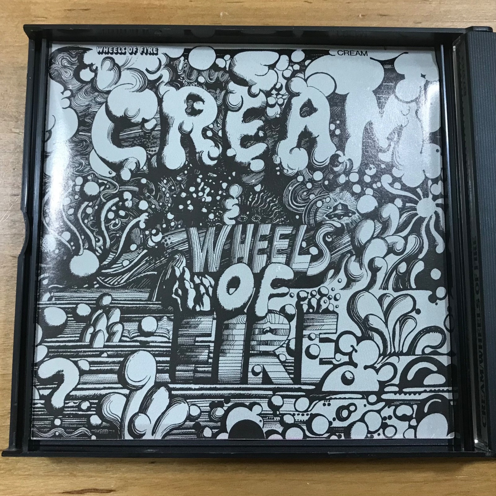 Cream Wheels of Fire 2 CD Set In The Studio And Live At The Fillmore