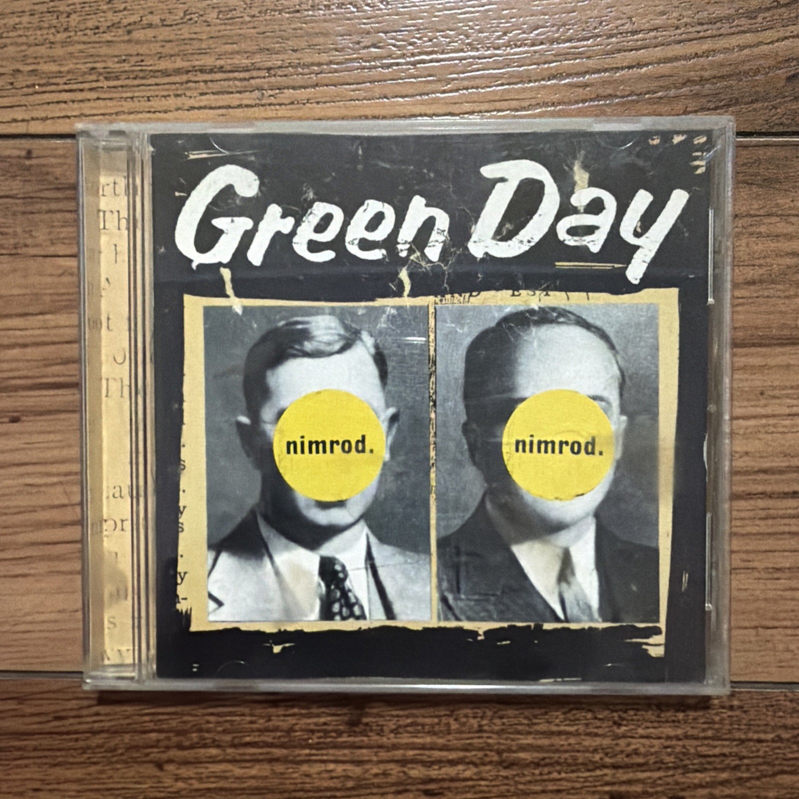 Green Day CD Album: Nimrod Rock English Multicolor 1997 in Jewel Case
