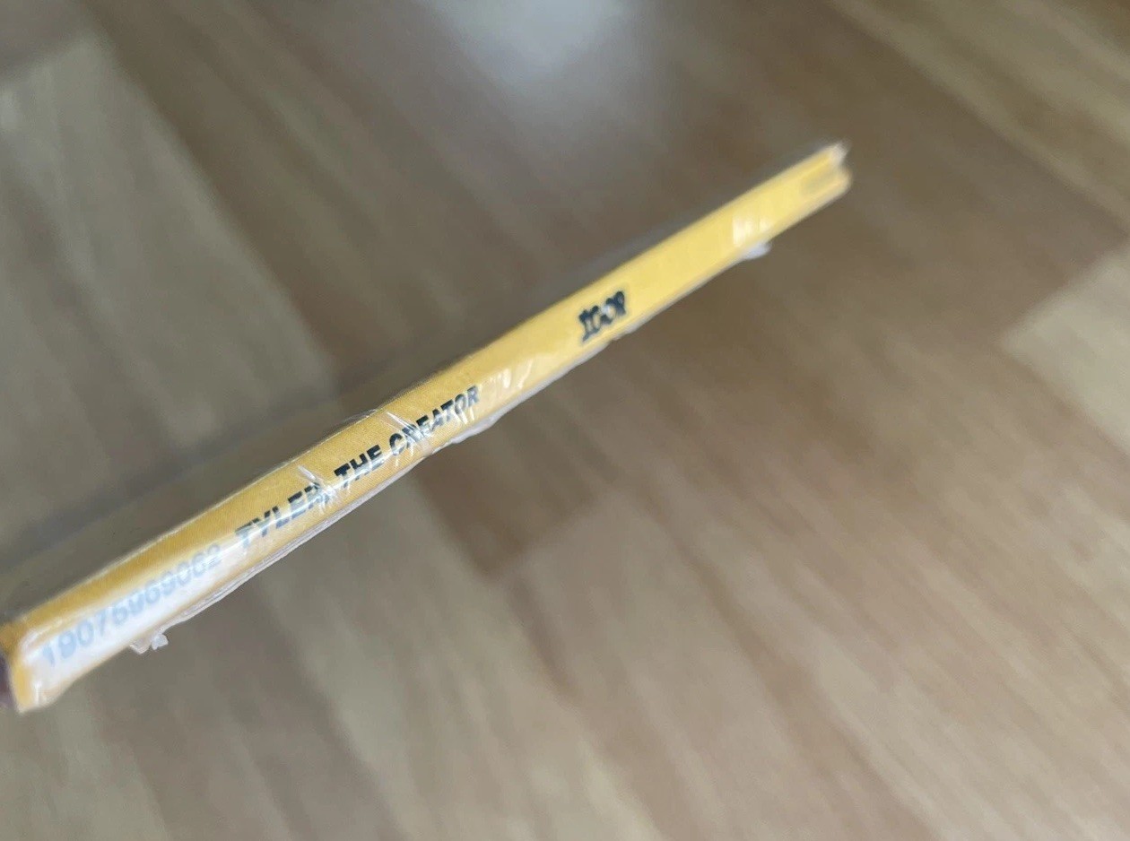 Tyler, The Creator IGOR Limited Edition Yellow CD NEW & SEALED Print defective.