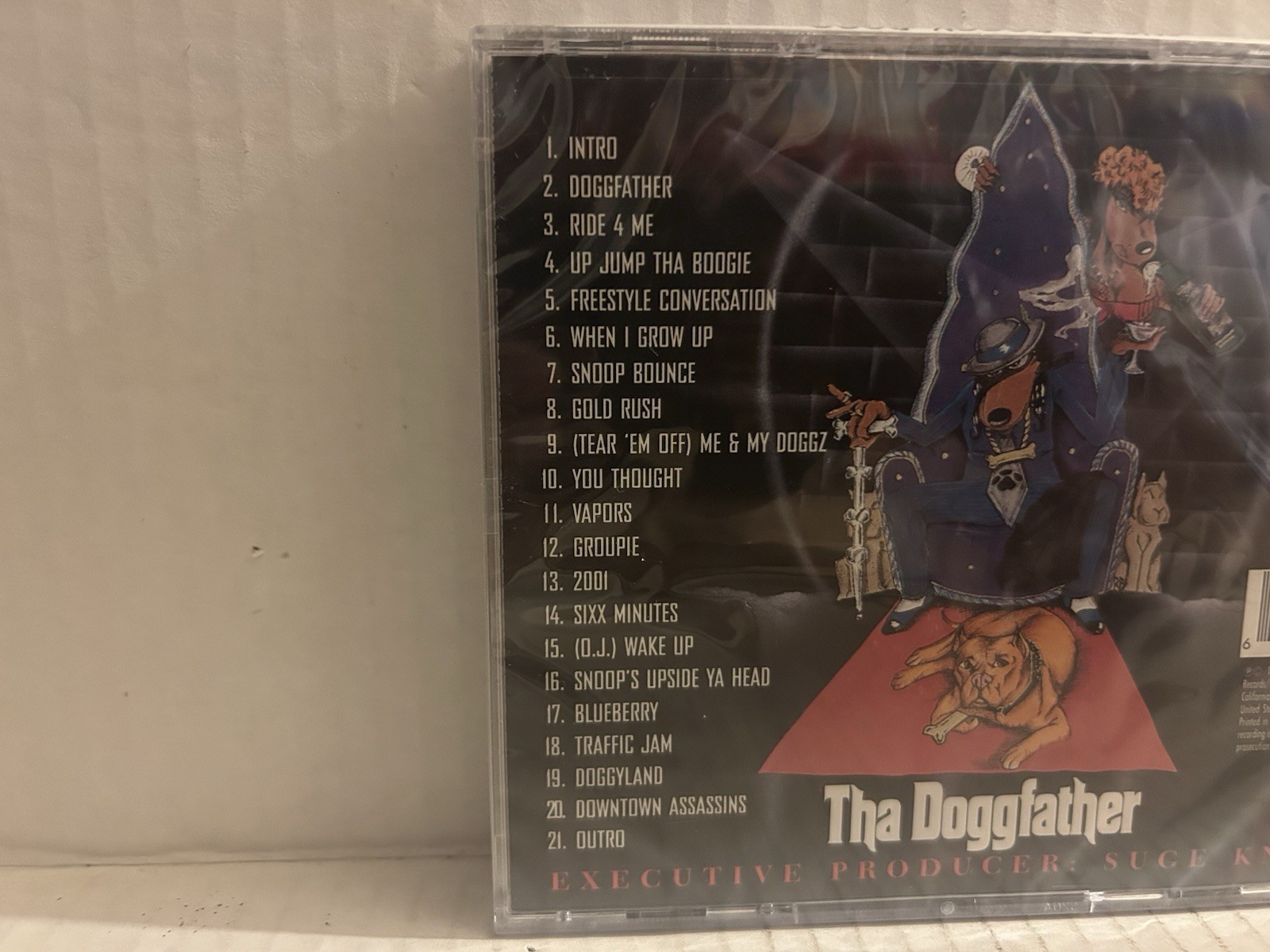 Tha Doggfather Snoop Doggy Dogg CD 1996 Death Row Records