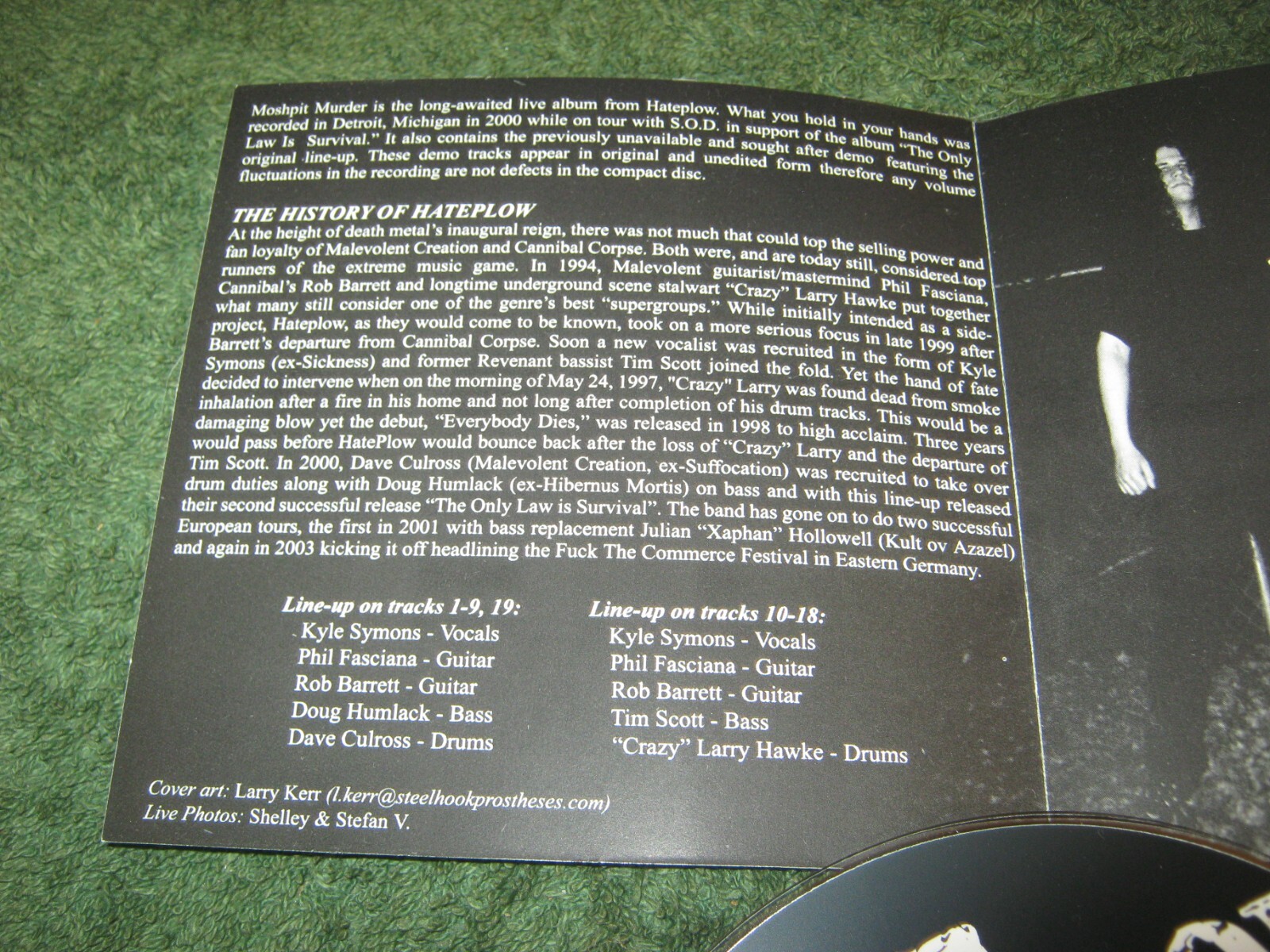Hateplow - Moshpit Murder (cd) hate plow