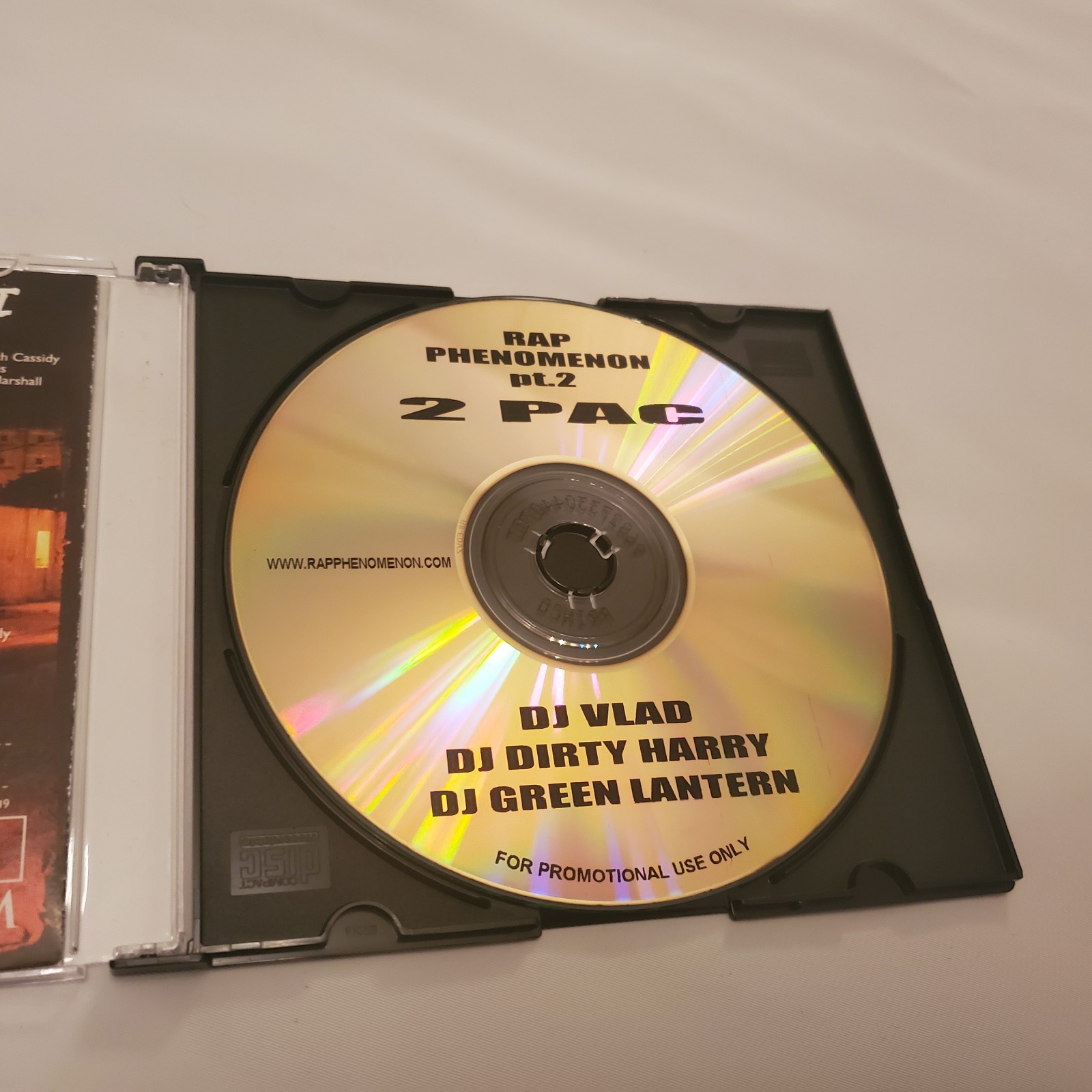 DJ Vlad tv Dirty Harry Green Lantern Present 2Pac Rap Phenomenon 2 Pac 2004 CD