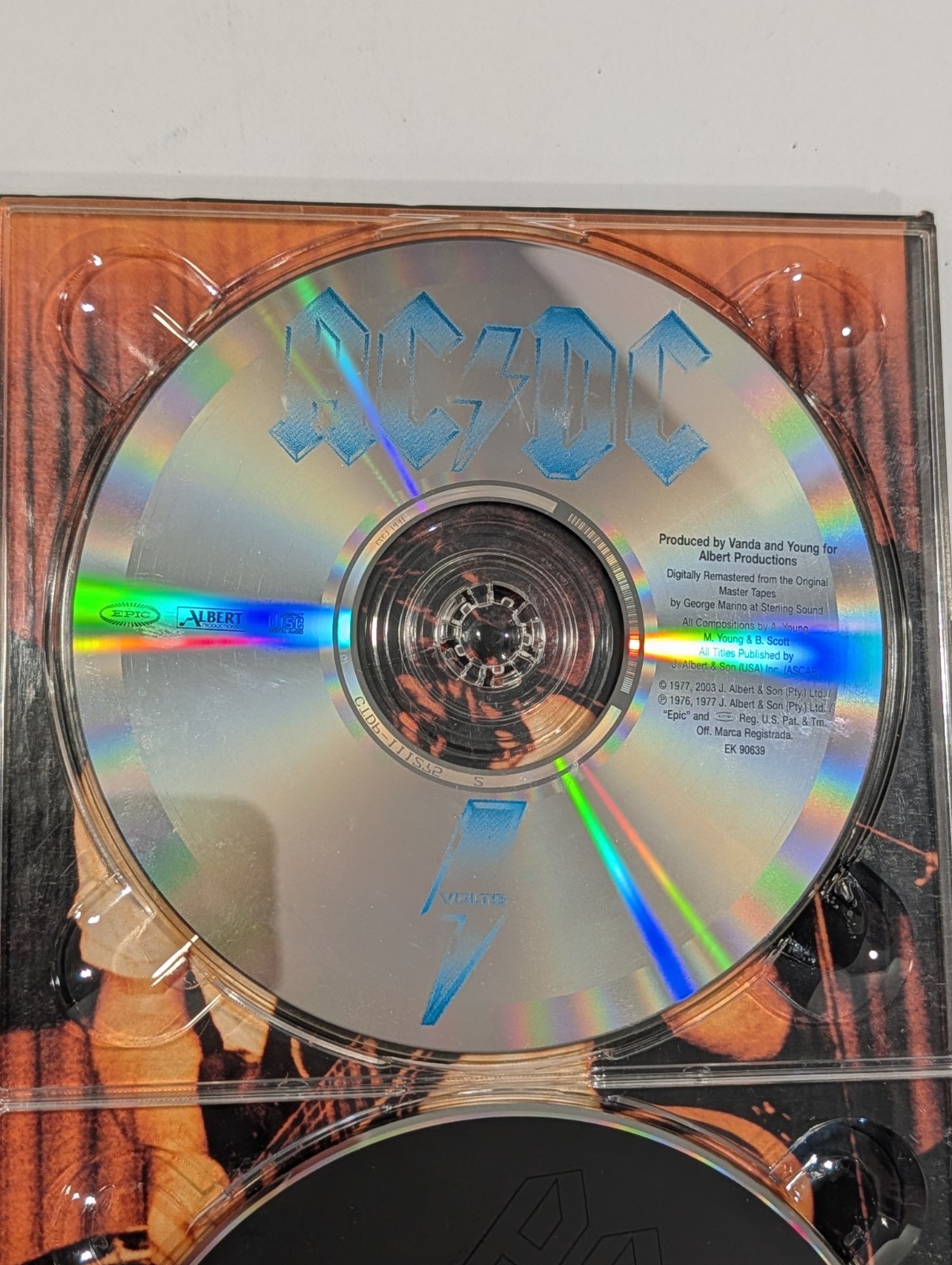 AC/DC Bonfire 4 CD Box Set With Booklet Epic Records 2003 **READ**