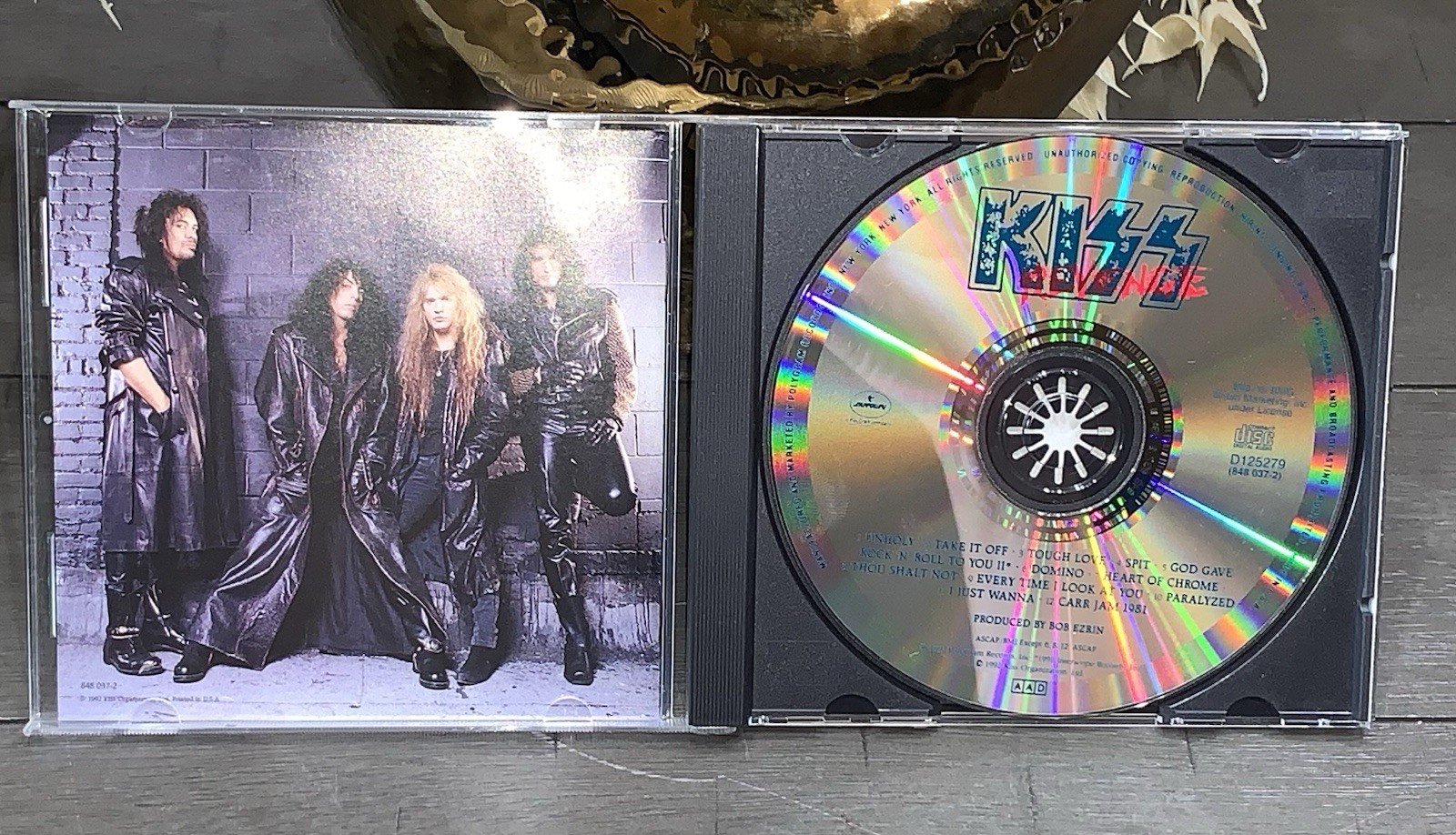 B6 KISS – Revenge CD 1992 Hard Rock Metal PolyGram Classic Album