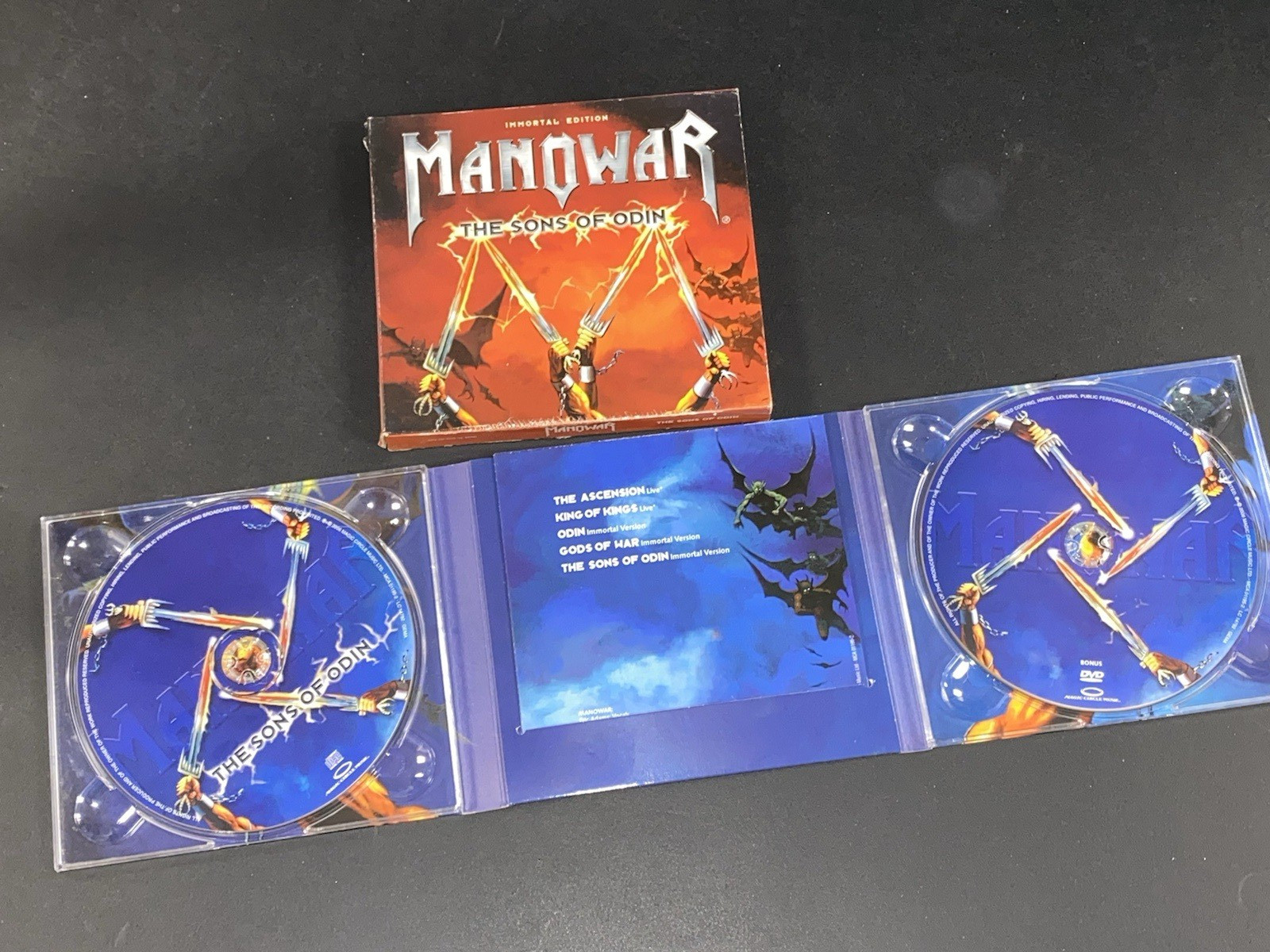 Manowar - The Sons Of Odin - CD DVD Import - 2006 Magic Circle Music ‎