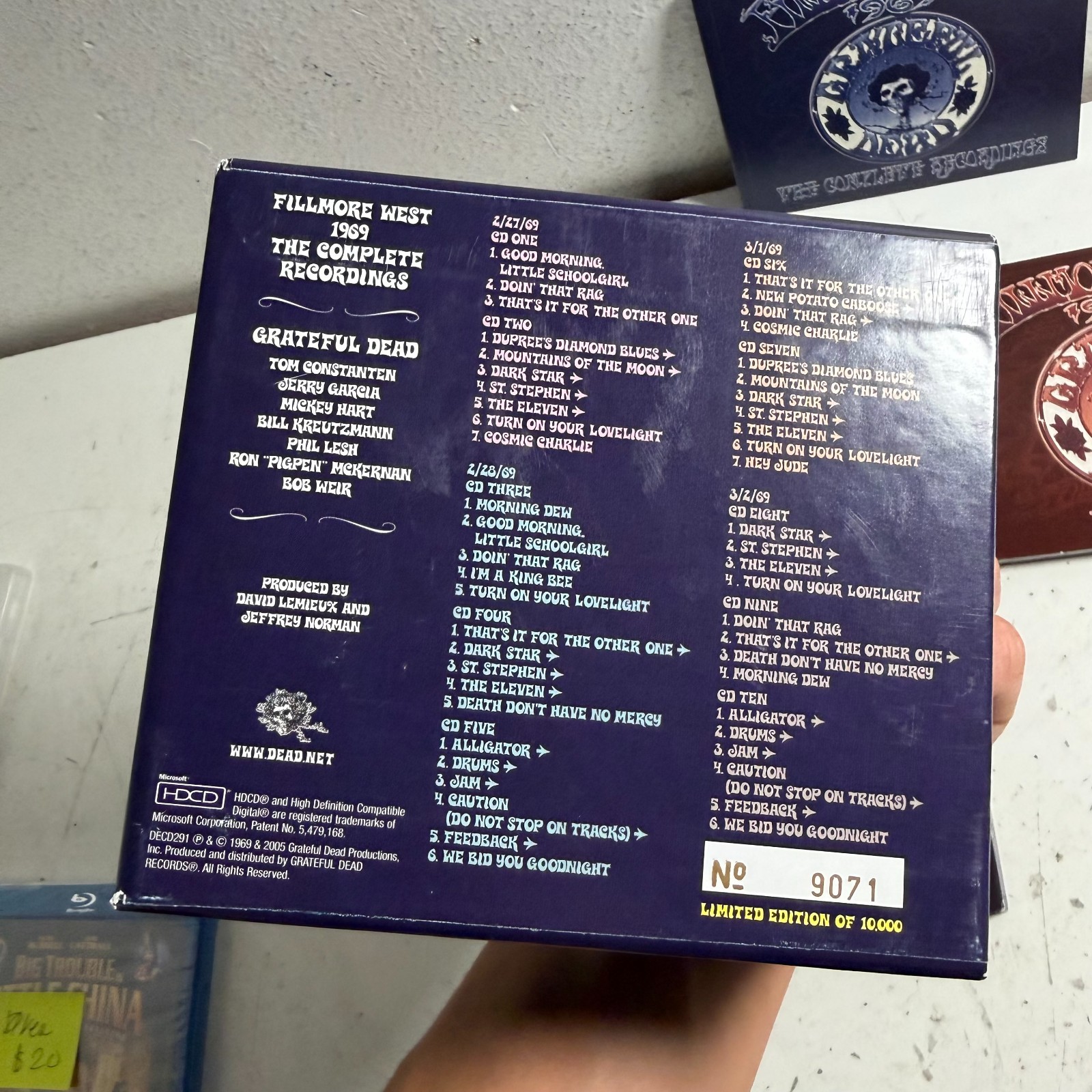 Grateful Dead: Fillmore West (10 CDs, 1969) Limited Ed. The Complete Recordings
