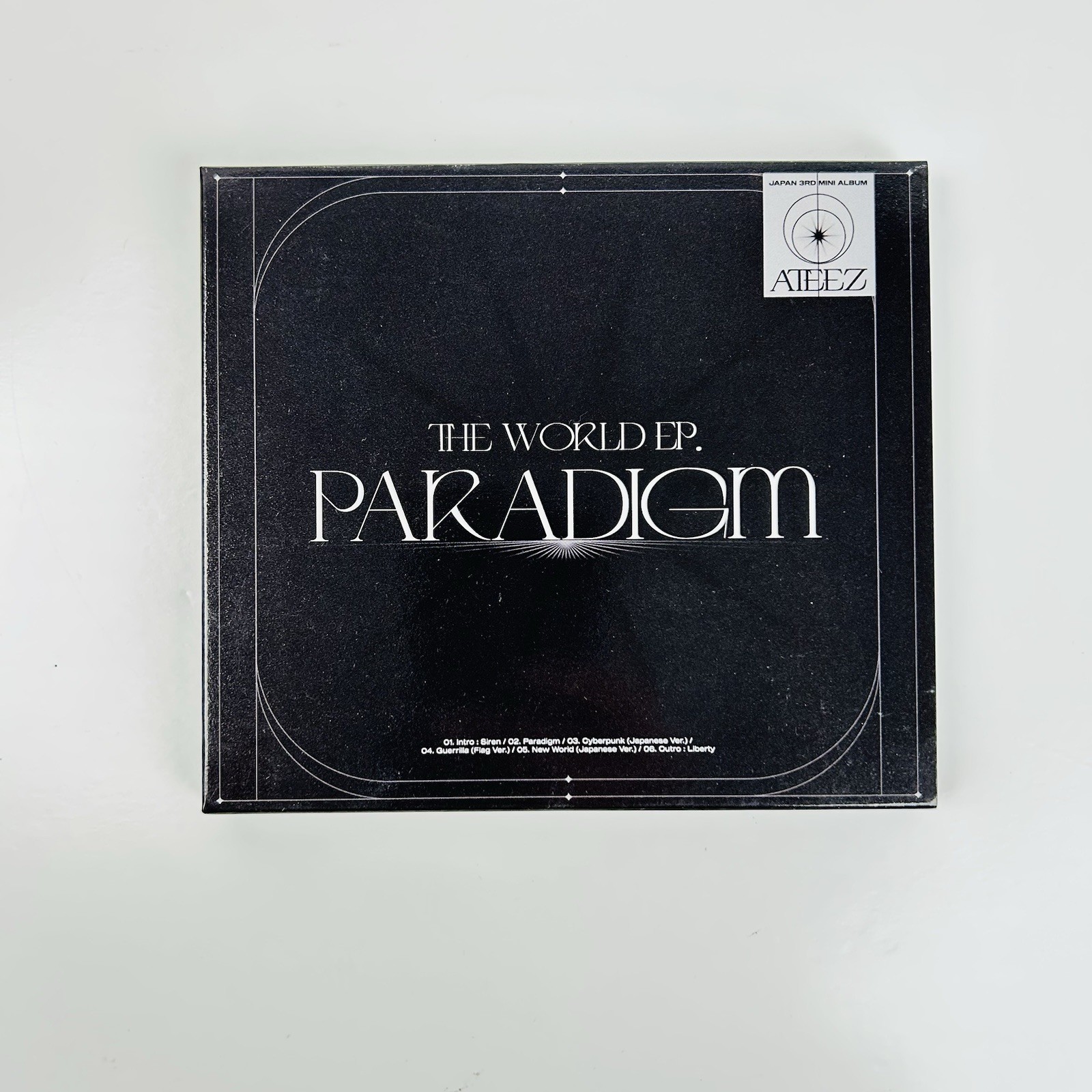 ATEEZ THE WORLD EP. PARADIGM Solo Limited Edition CD Booklet Card -NEW