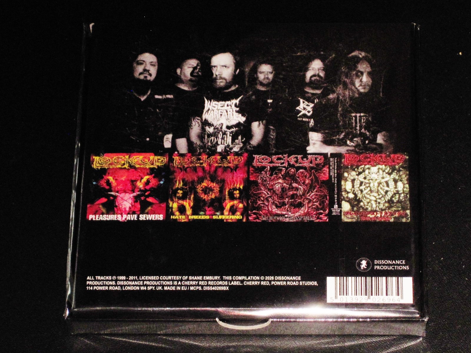 Lock Up: Brethren Of The Pentagram - Pleasures Pave Sewers Hate 4 CD Box Set NEW