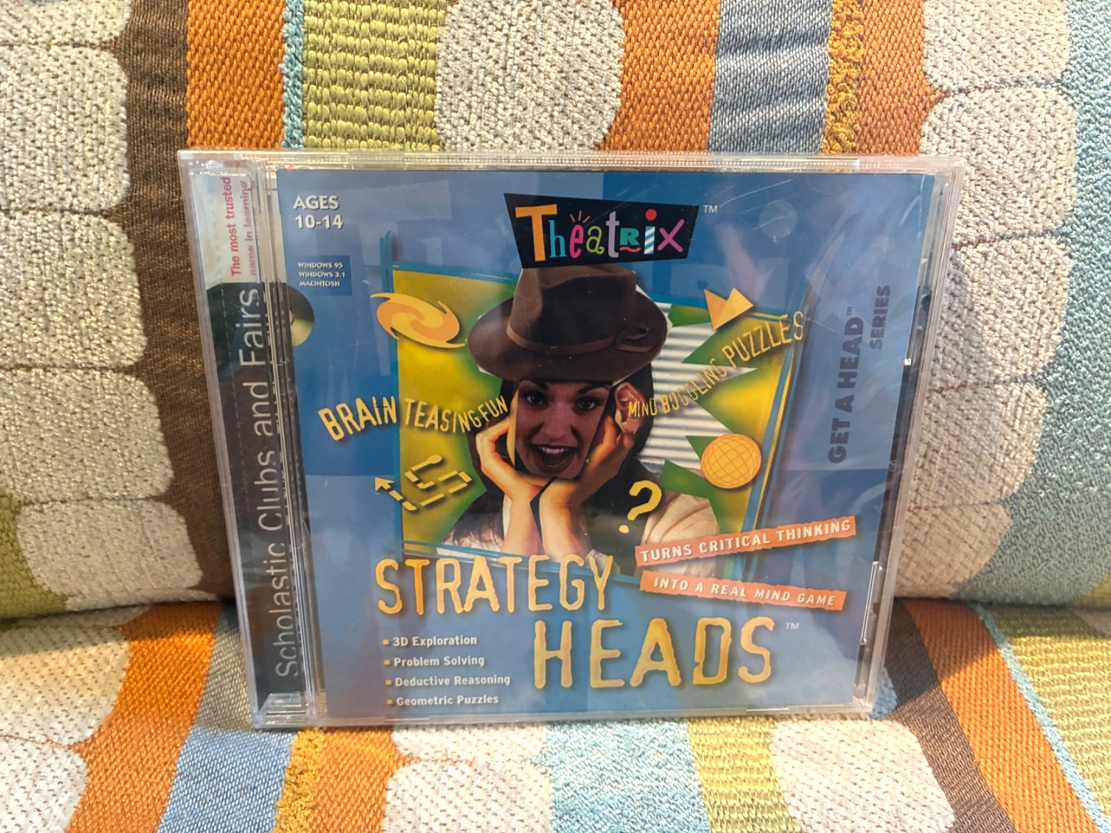 FACTORY SEALED Theatrix Strategy Heads (1997) for ages 10-14 SHIPS FREE