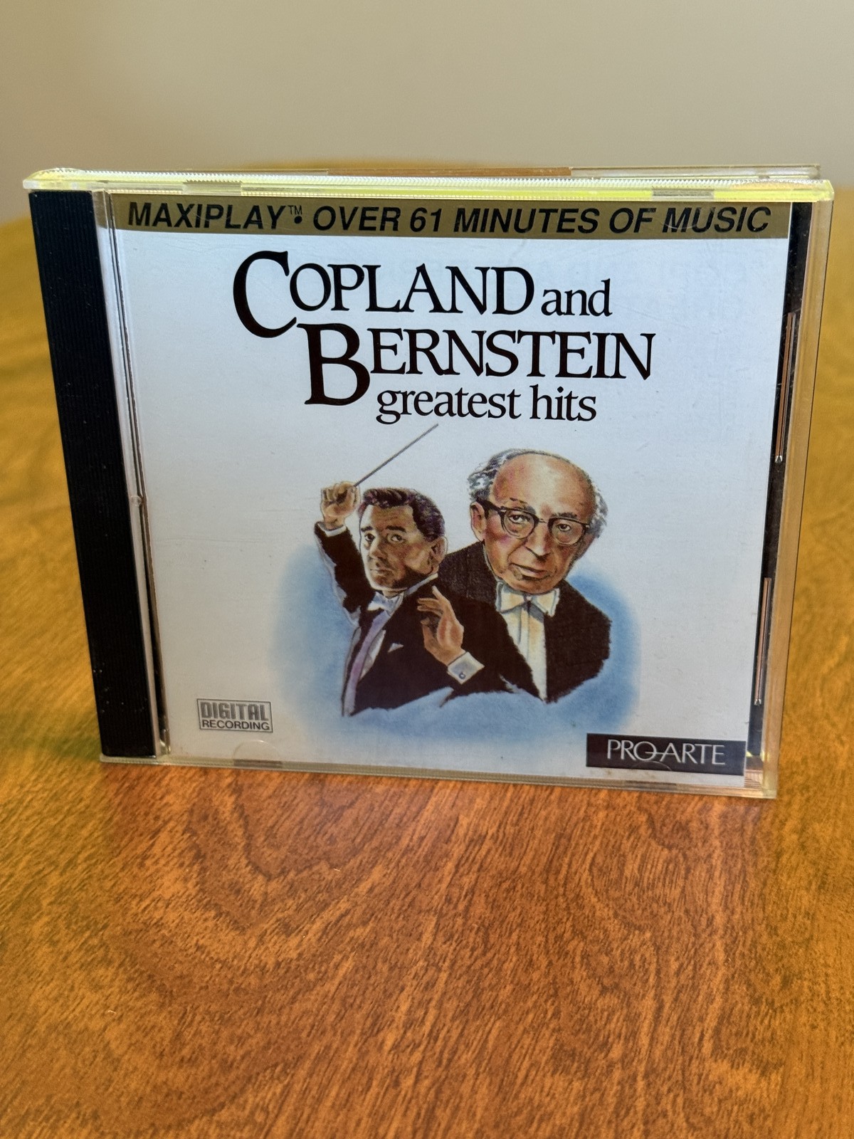 Copland & Bernstein Greatest Hits CD Digital Recording Maxisplay Pro Arte