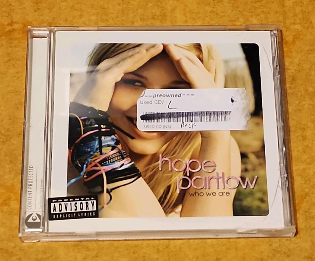 Hope Partlow Who We Are - Promo CD (Virgin Records / EMI Records) [13 Tracks]