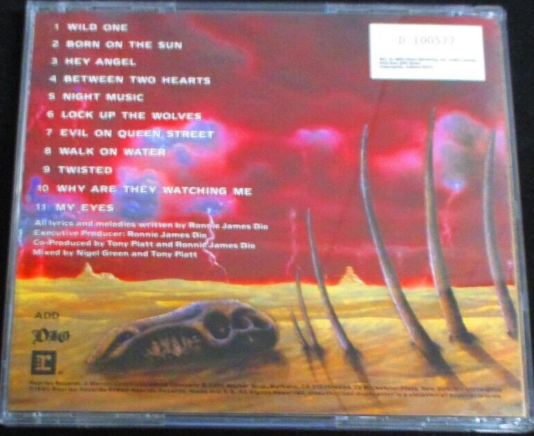 DIO, Lock Up the Wolves, CD, 1990, Reprise Records