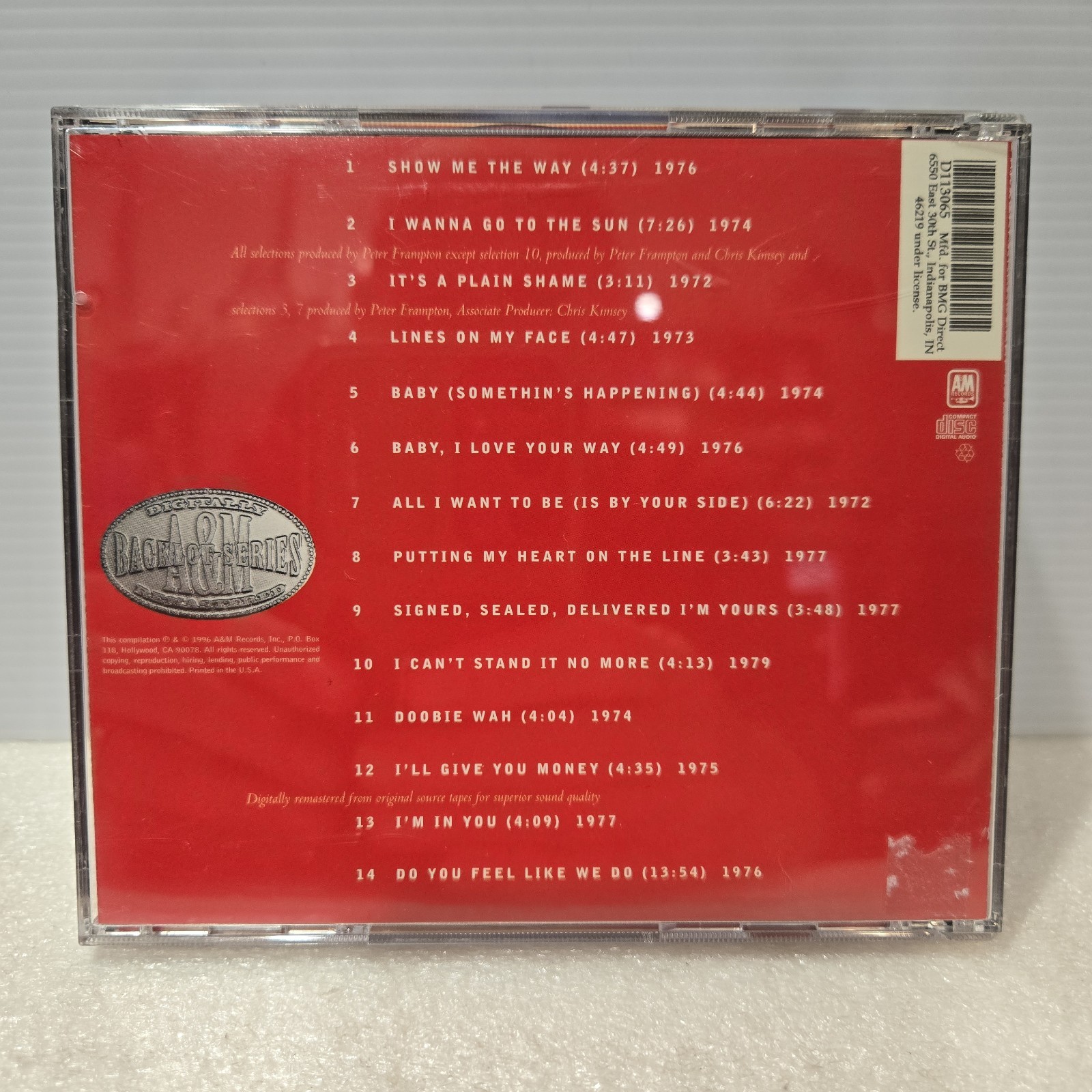 ROCK, CLASSIC ROCK, POP 6 CD LOT - SEE TITLES IN DESCRIPTION - CRCD14-3