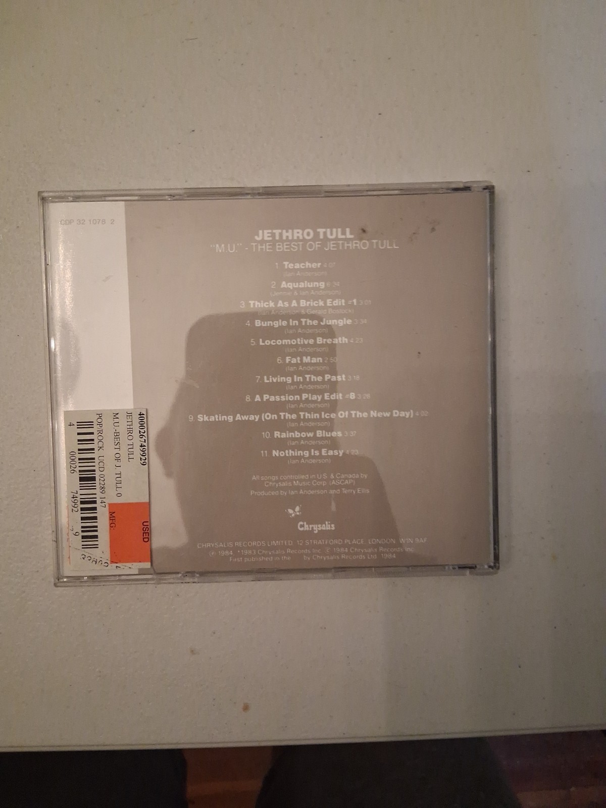 The Best Of Jethro Tull CD