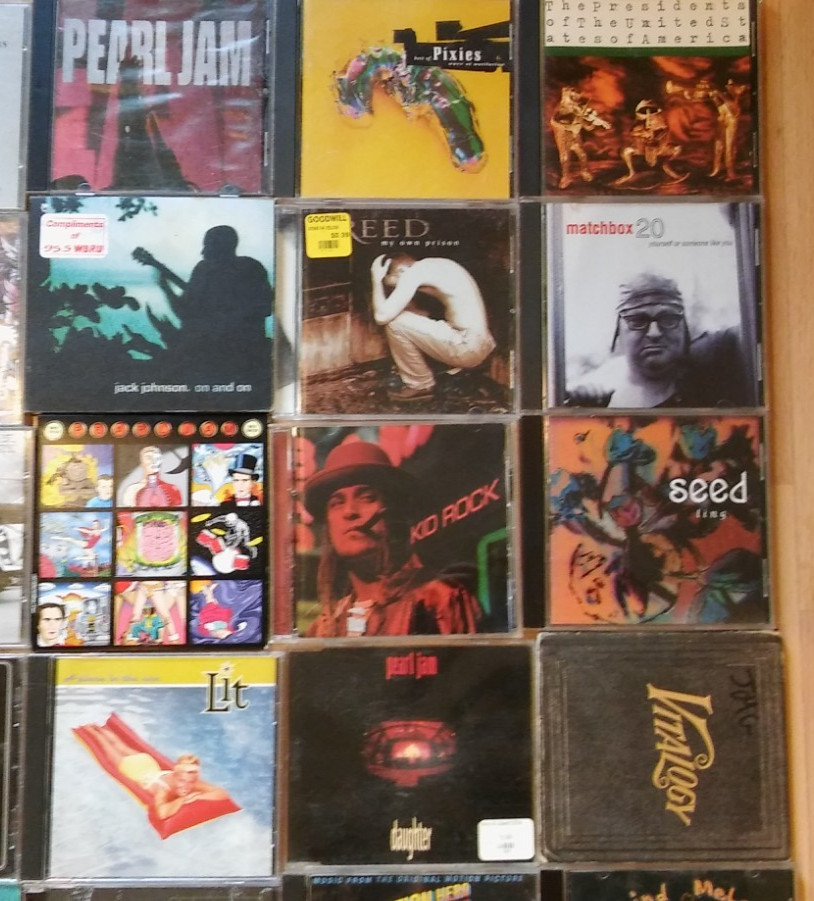 90s ROCK CD LOT: Untested, Many Have Scratches --READ--