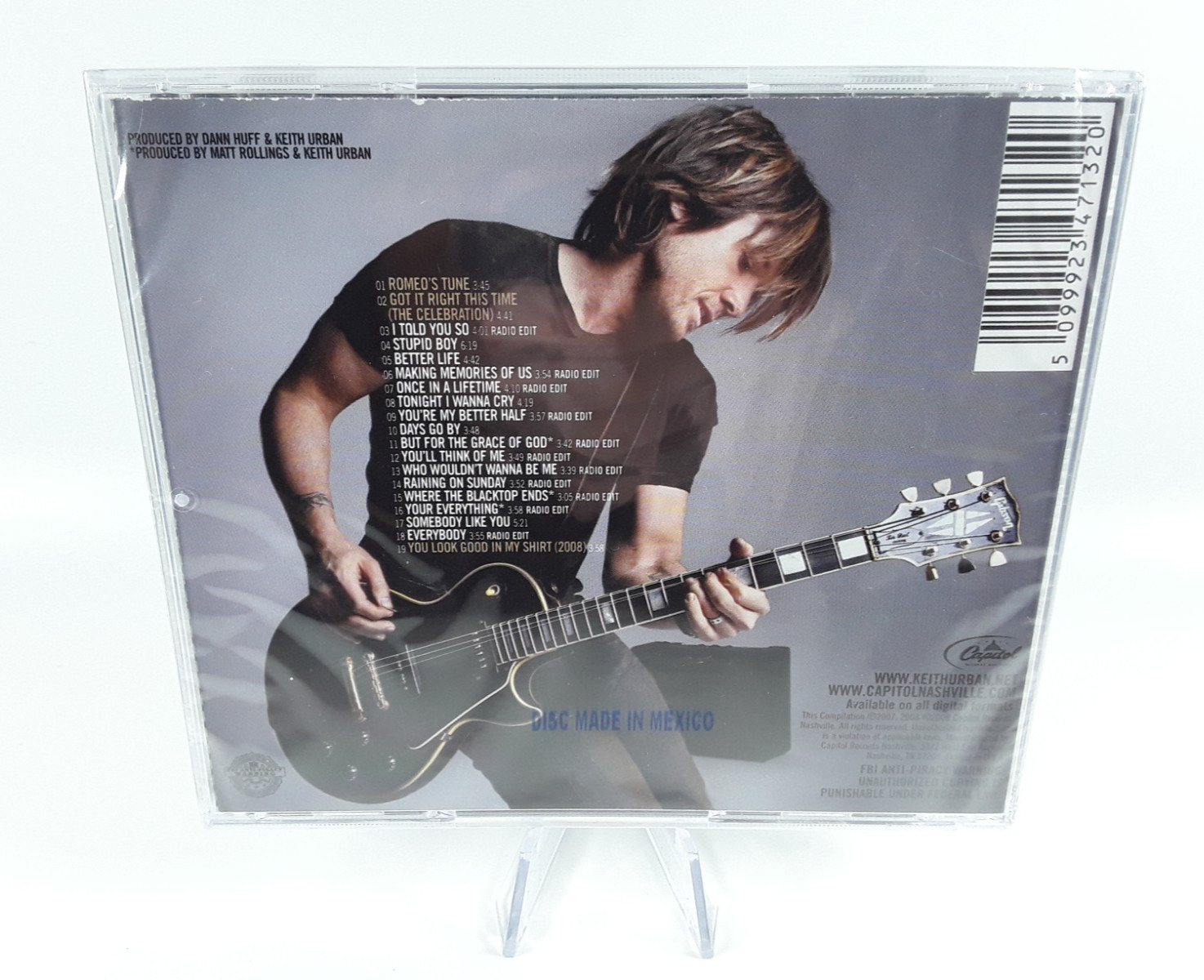 Keith Urban: Greatest Hits (CD) - 2008 Country Pop/Rock - New Sealed