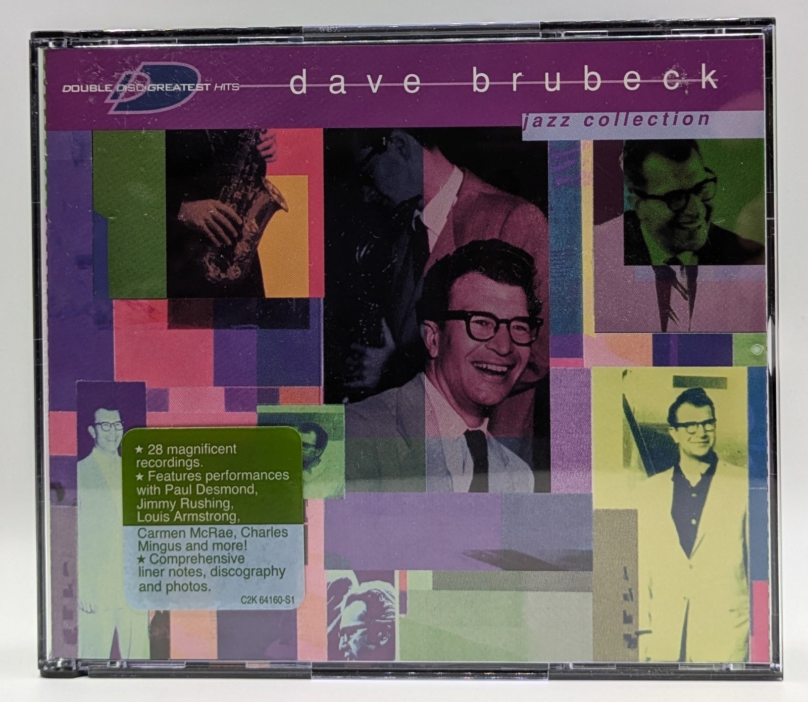 Dave Brubeck Jazz Collection Double CD Greatest Hits Legacy Columbia Records