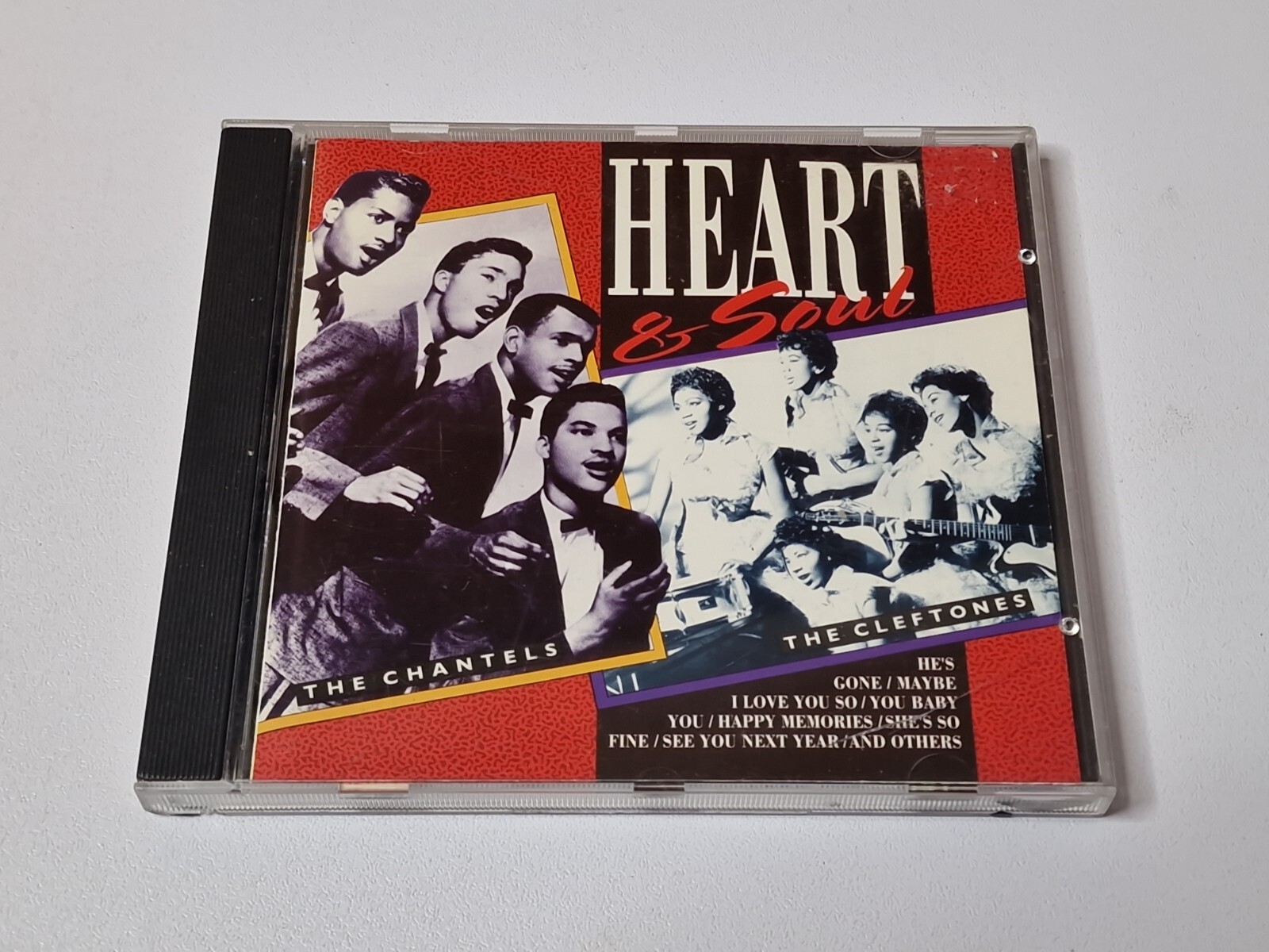 The Chantels and the Cleftones - Heart & Soul (CD Album, 1992) Stereo RMB 75045