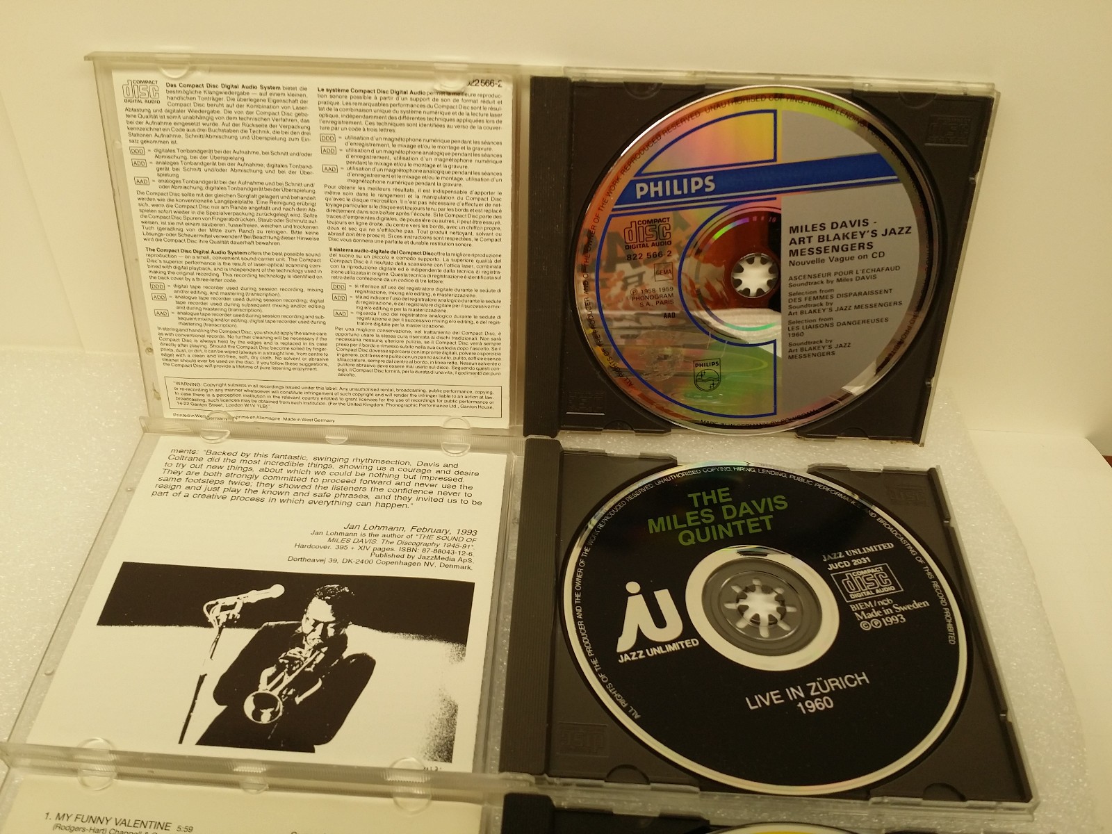 Miles Davis The Blue Note & Capitol Recordings 4 CD Box Set plus 5 more CD