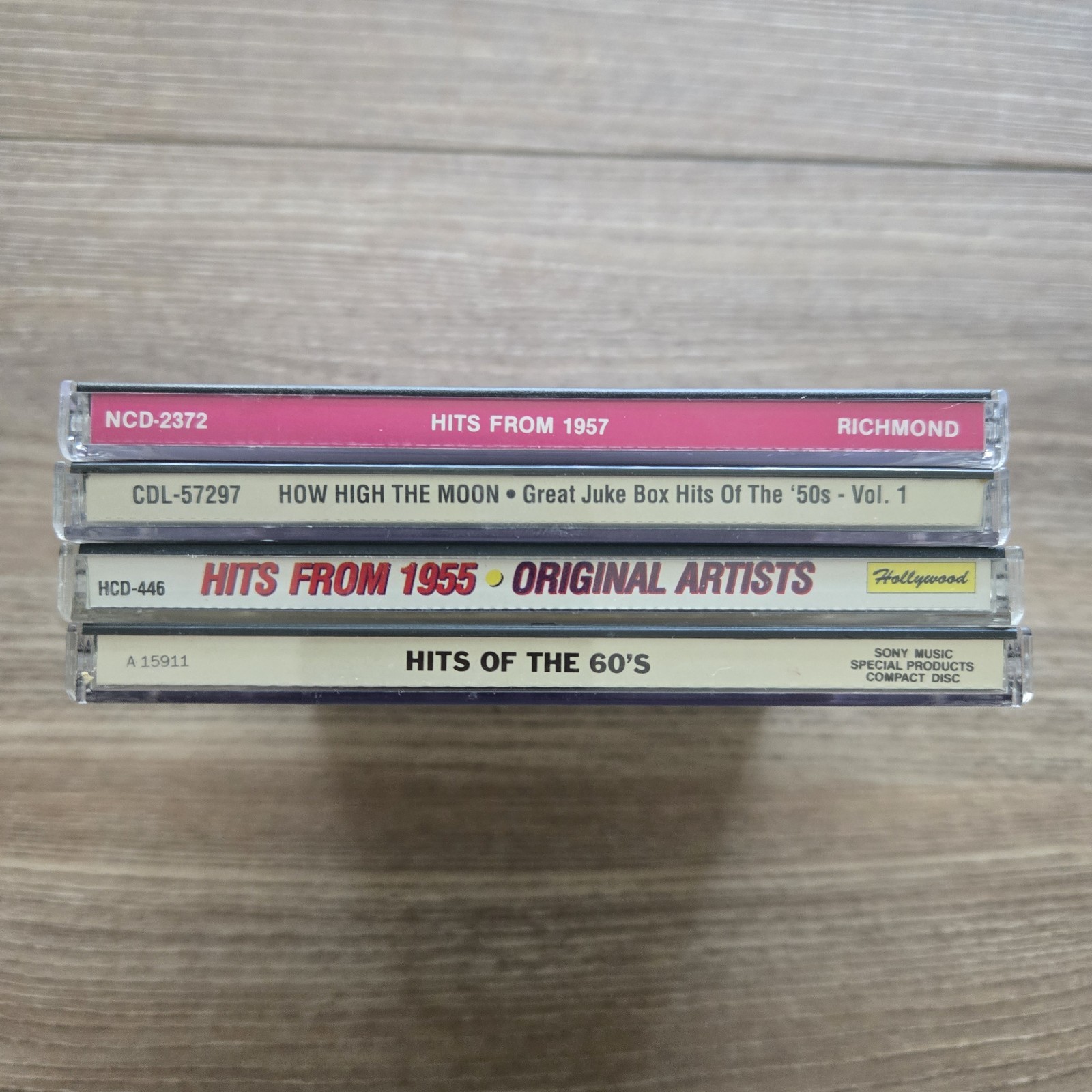 50's Hits Collection 4-CD LOT Rock & Roll Doo Wop Oldies + 60's Original Artists