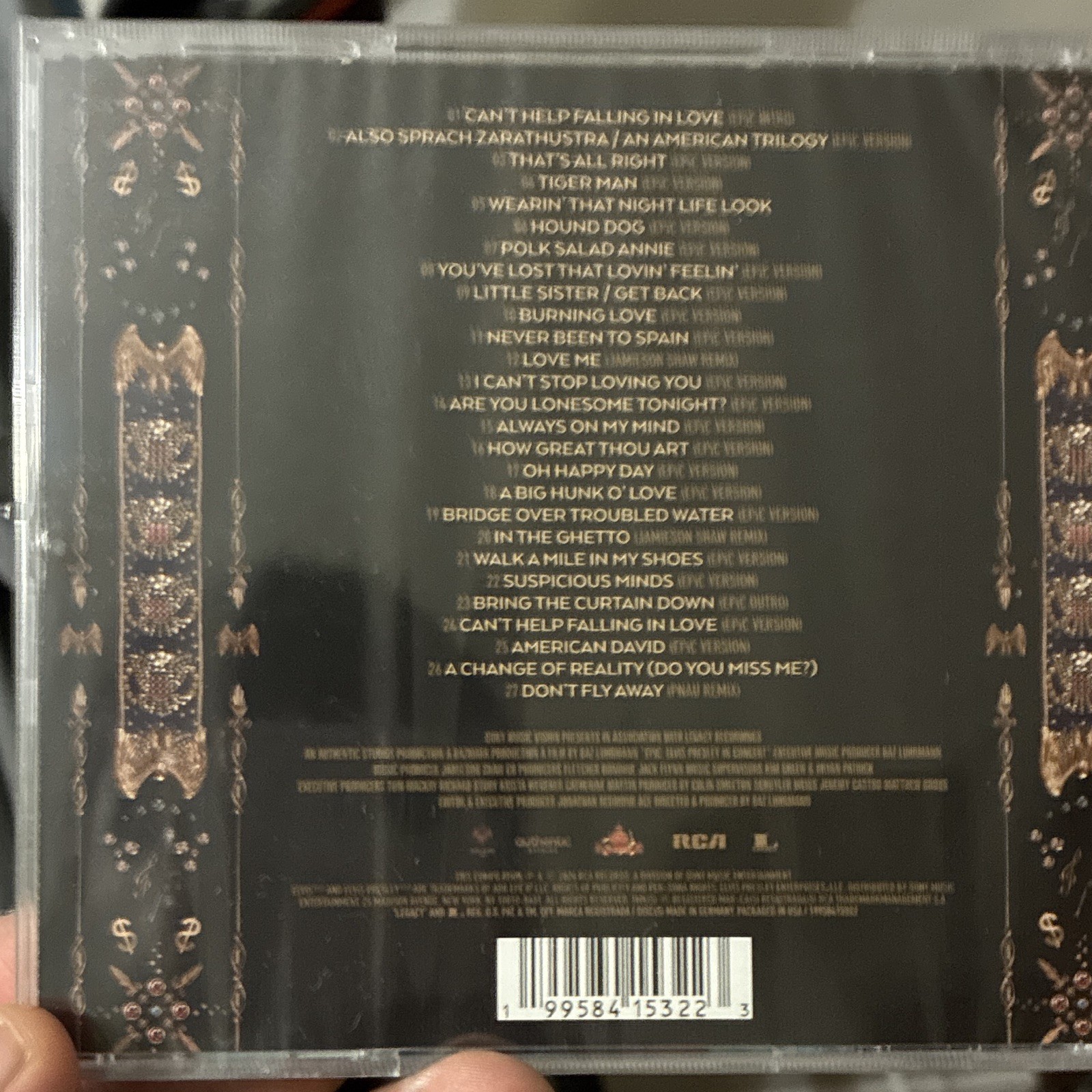 Elvis Presley Baz Luhrmann's EPiC: In Concert Soundtrack CD RCA 2022