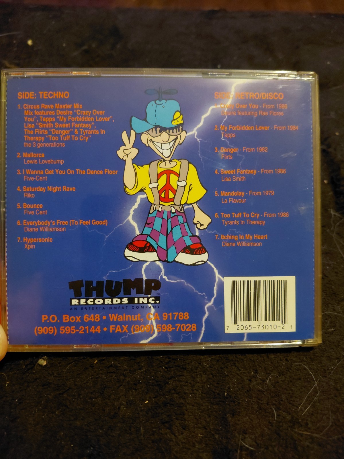 Techno/Retro/Disco, Vol. 1 cd thump records