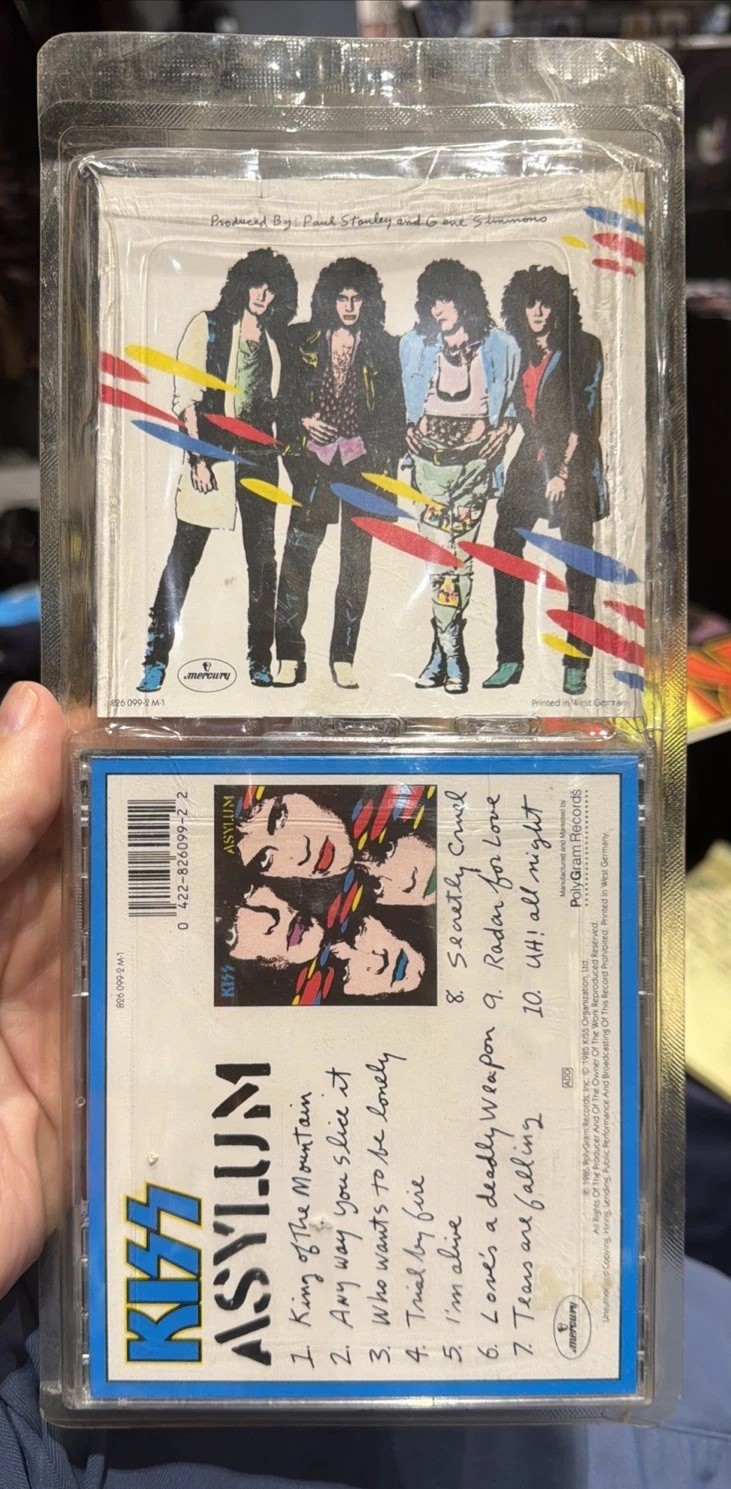 KISS CD Asylum Longbox Sealed West German Vintage 1985 Version Early Rare 80’s