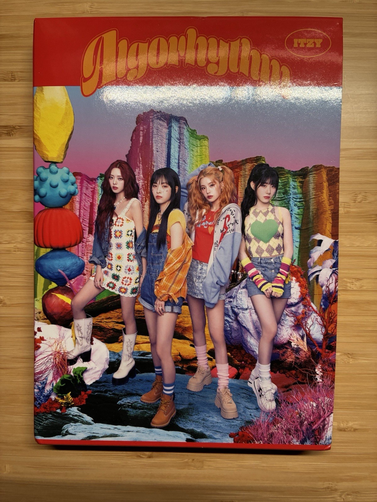 ITZY Algorhythm (First Limited Edition) JAPAN CD+DVD+PHOTOCARD