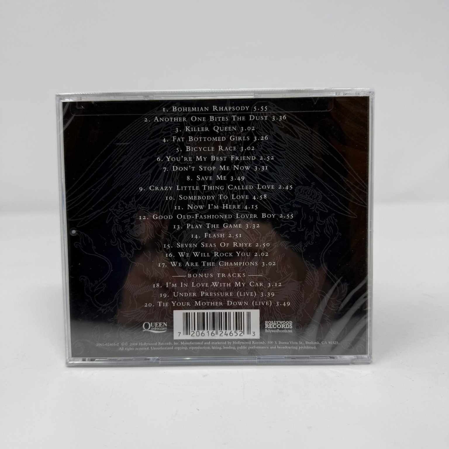 Queen – Greatest Hits (CD, 2004) Bonus Tracks Rock Pop Hollywood Records Sealed
