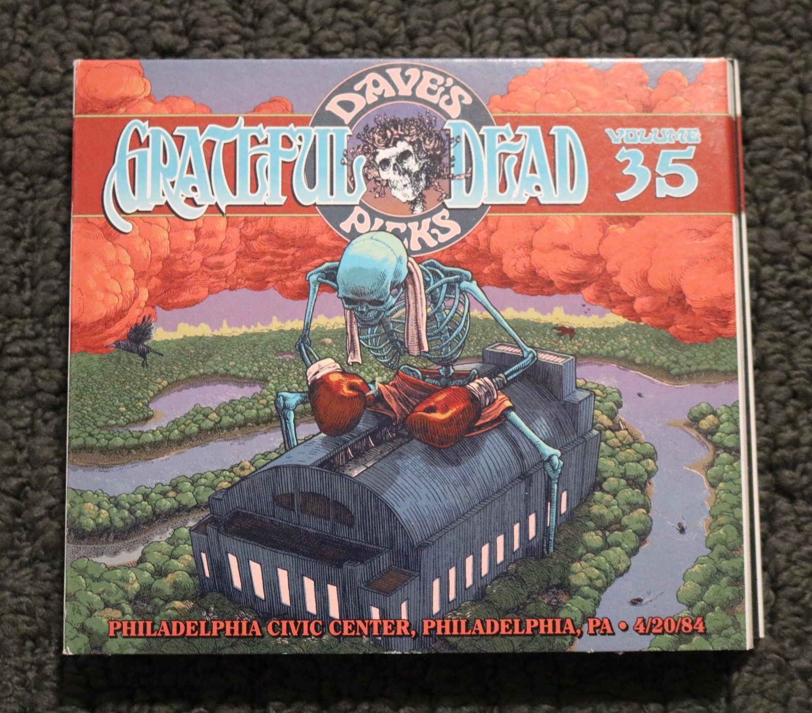 Grateful Dead Dave's Picks Vol. 35 CD Limited Edition Live Philadelphia 4/20/84