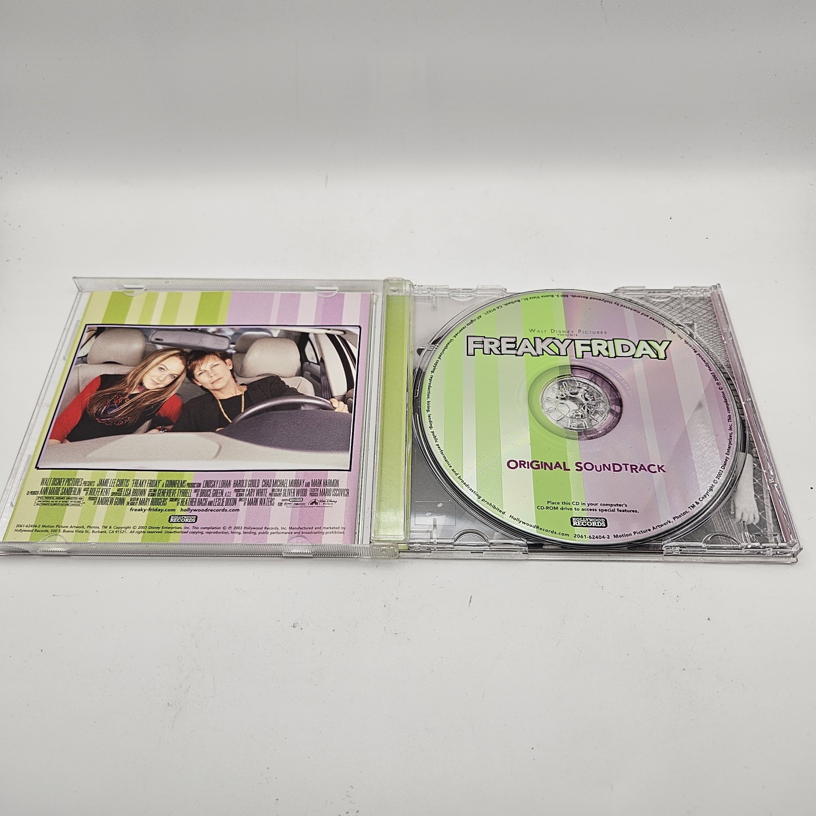 Freaky Friday (Original Motion Picture Soundtrack (CD, 2003) Near-Mint Disc