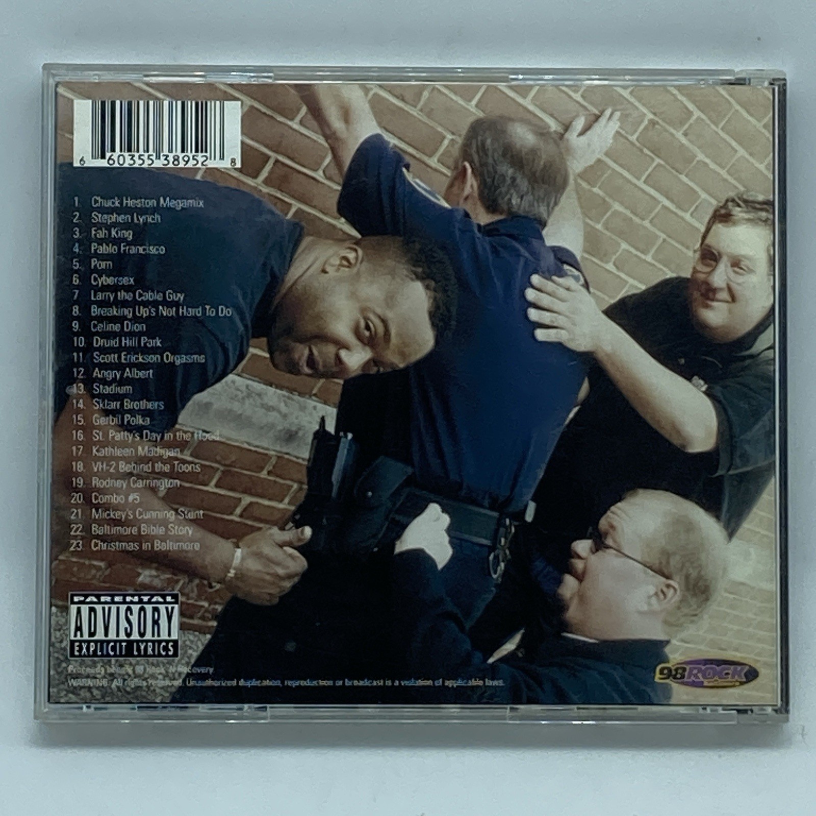 Kirk, Mark & Lopez "KML 3-Way" CD OOP Morning Radio Comedy 98 Rock FM Baltimore
