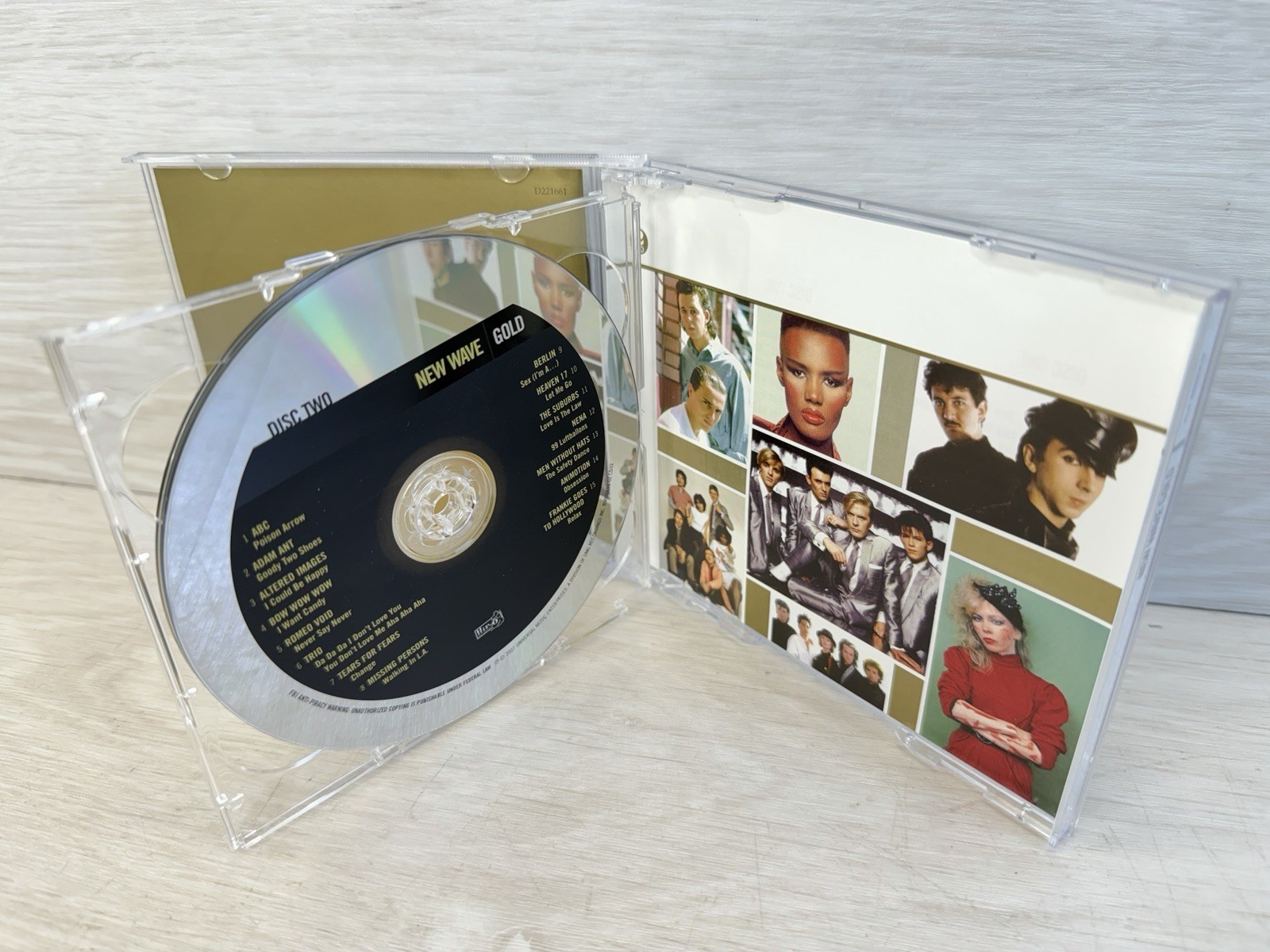 NEW WAVE GOLD 2 CD SET - Blondie, The Vapors, Soft Cell, Bow Wow Wow