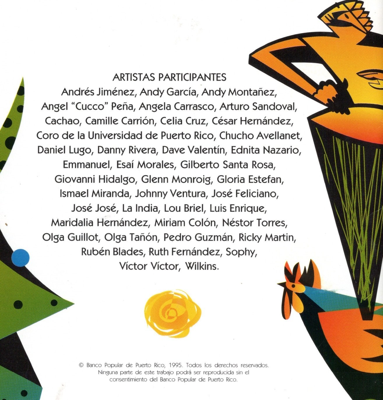 RARE "SOMOS UN SOLO PUEBLO" 1995-BPPR -2 CD'S