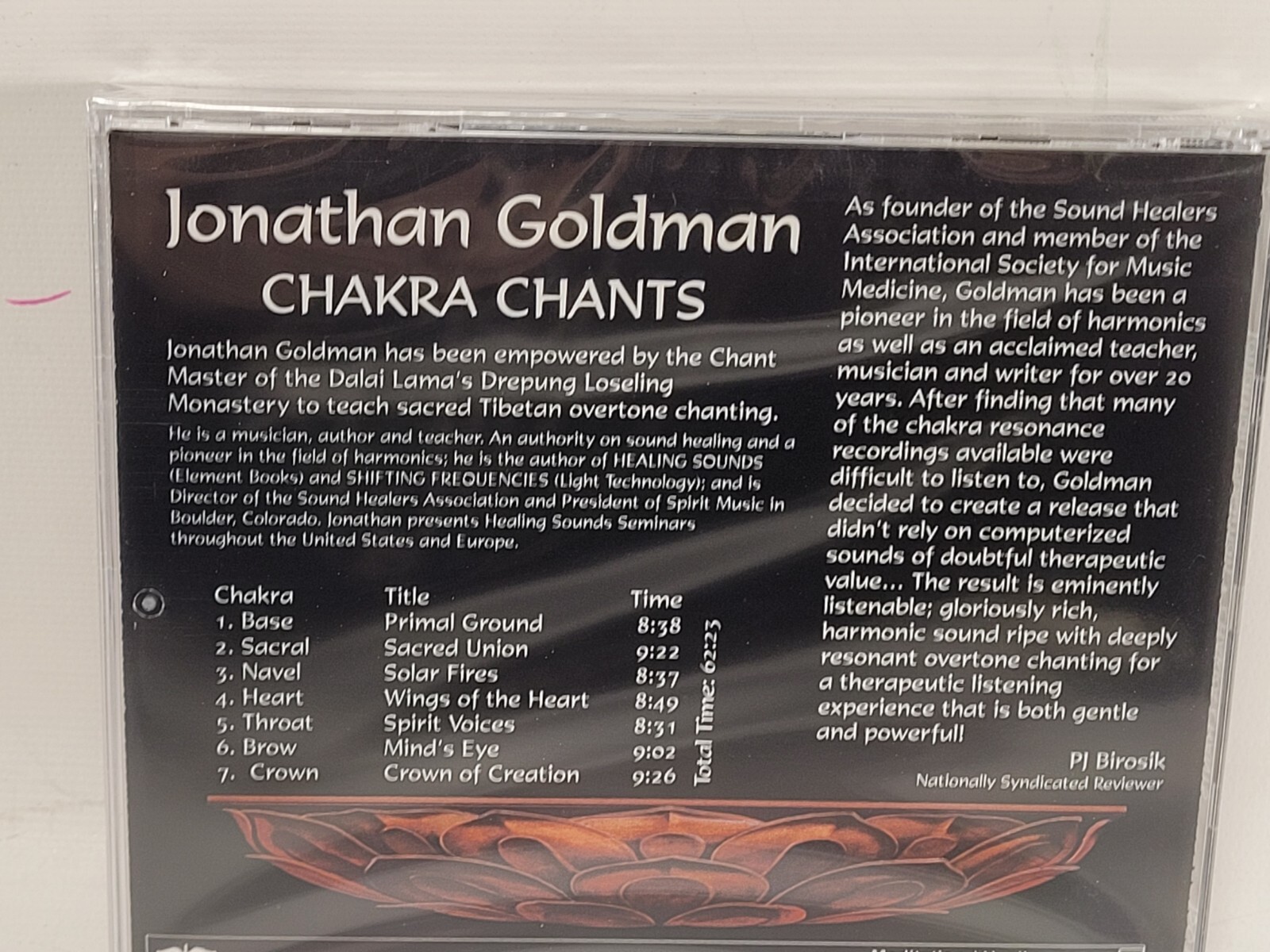 Jonathan Goldman - Chakra Chants CD Meditation / Healing