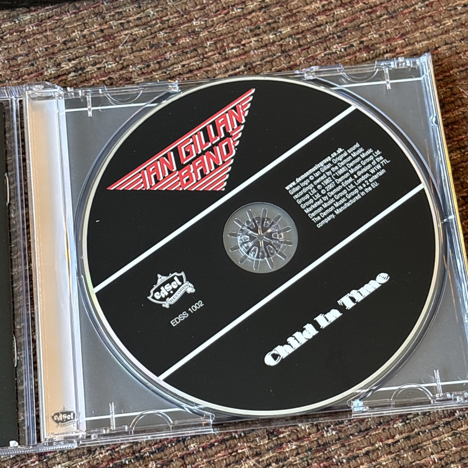 Ian Gillan Band Child in Time CD Album + Slipcase Expanded Edition 2007 Edsel EX