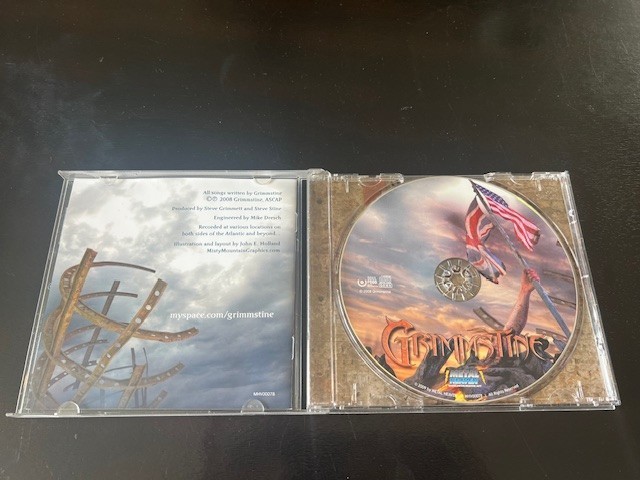 Grimmstine - S/T (CD 2008) Import HTF Grim Reaper Metal Bonus Tracks
