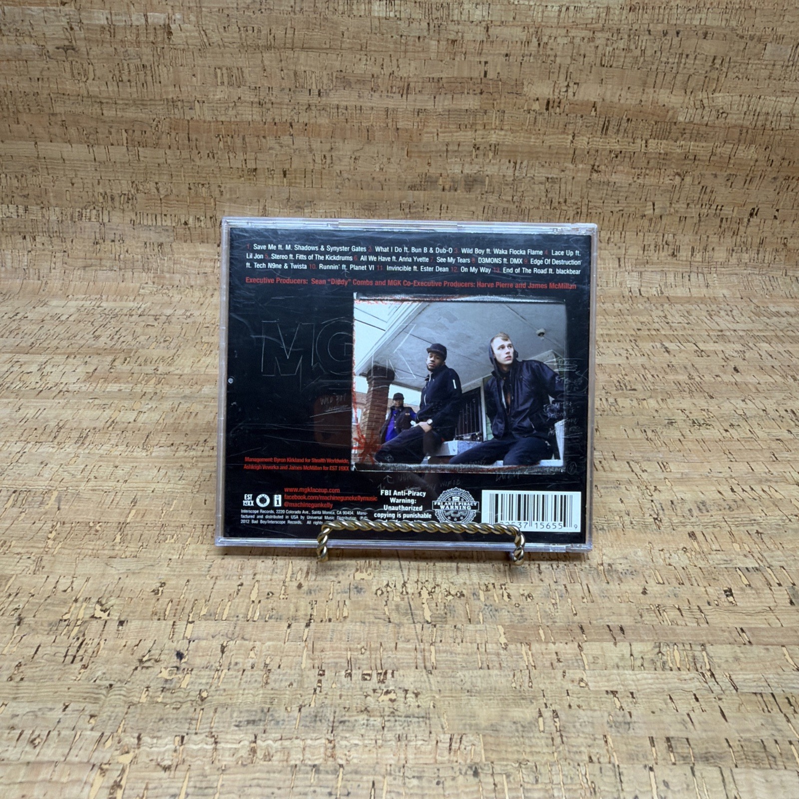 MGK - Lace Up (CD, 2012) Machine Gun Kelly