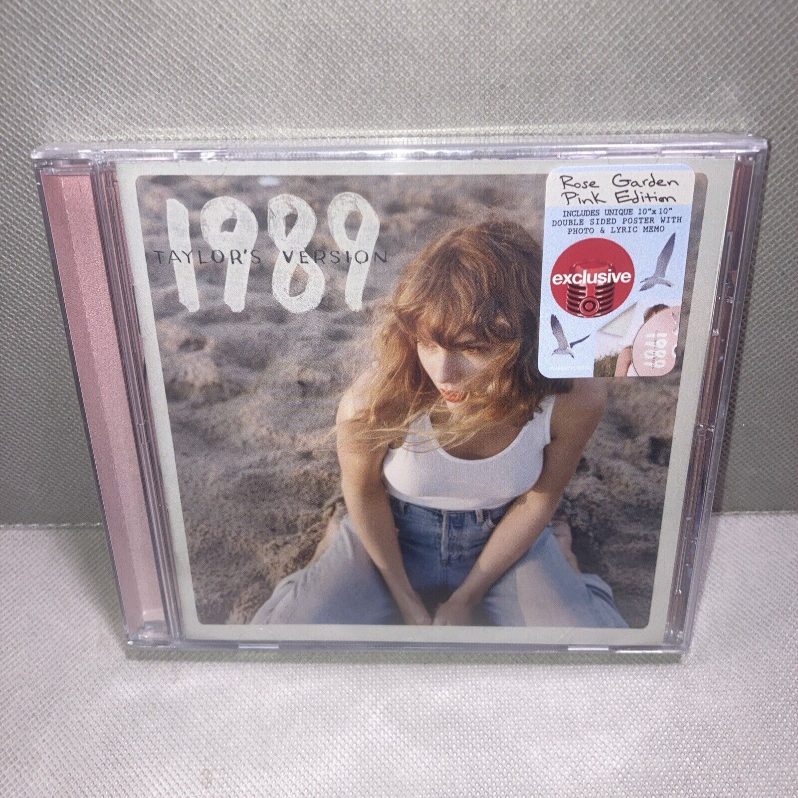 Taylor Swift 1989 (Taylor's Version) Rose Garden Pink Edition CD New *Read