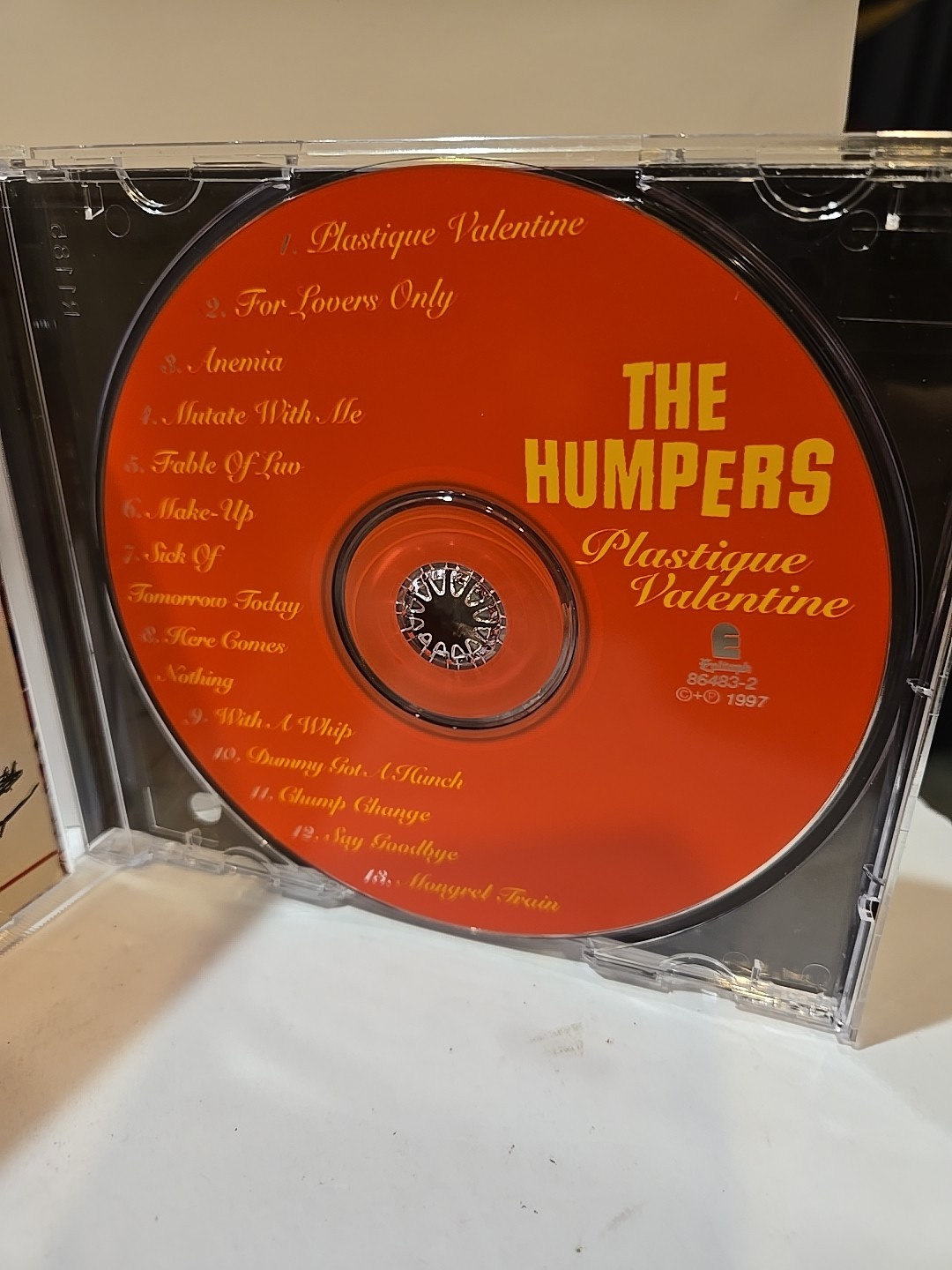 Plastique Valentine - The Humpers - 2004 CD - Epitaph 86483-2