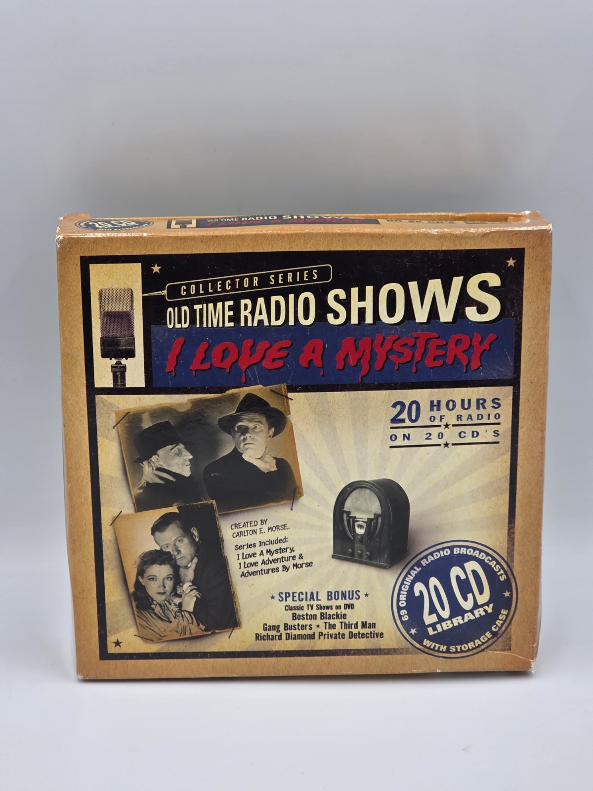I Love A Mystery: Old Time Radio Shows - 20 Hours of Radio 20 CD's - Bonus DVD