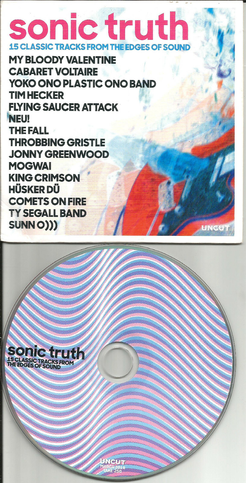 YOKO ONO My Bloody Valentine THE FALL Mogwai HUSKER DU PROMO CD 2018