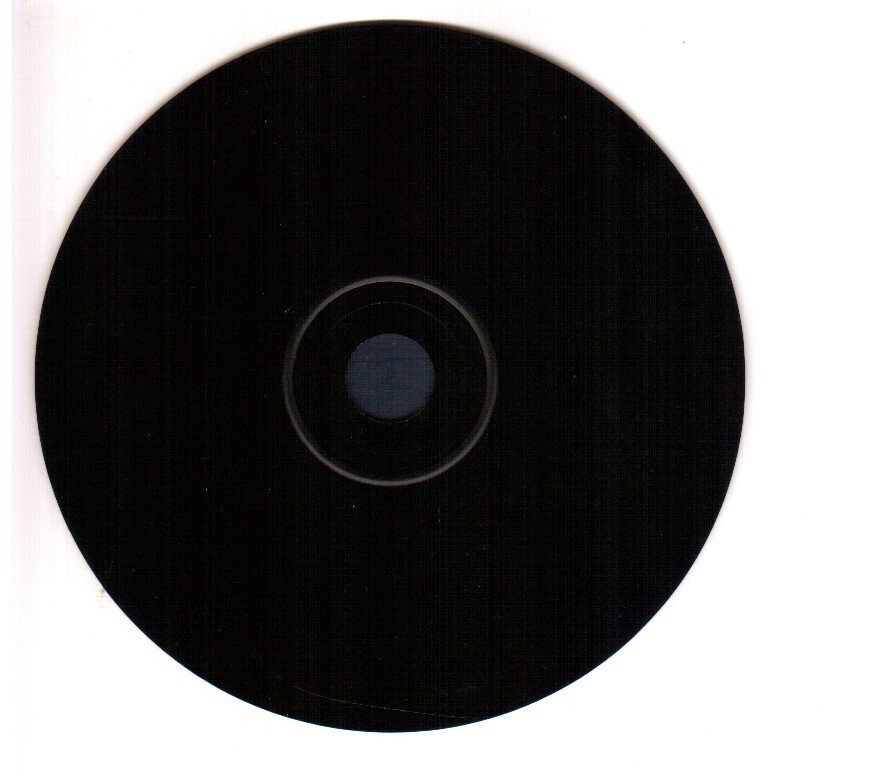 Mega Rare RED FLAG The Crypt Ultraclear CD Black-back CD-R plastic Viewpak