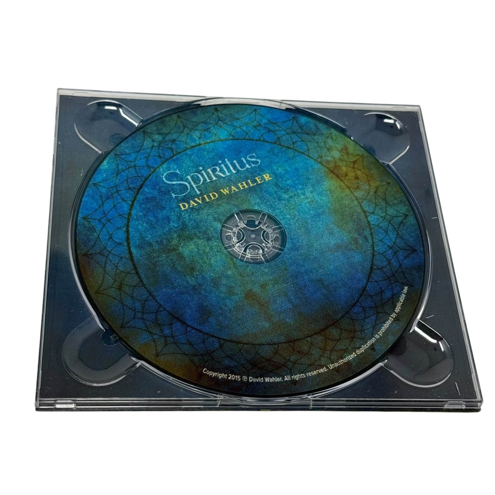 David Wahler Spiritus CD 2015 Signed New Age Meditation Yoga Music Digipak
