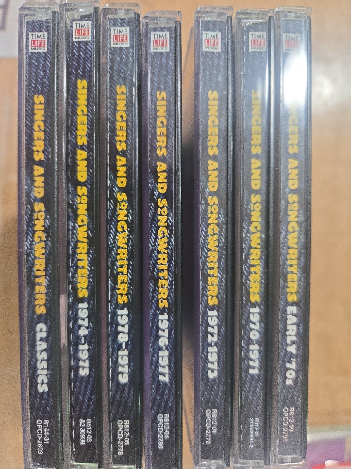 13 Disc Set On Lot of 8 Time Life Music Singers and Songwriters CD 1970s 70s