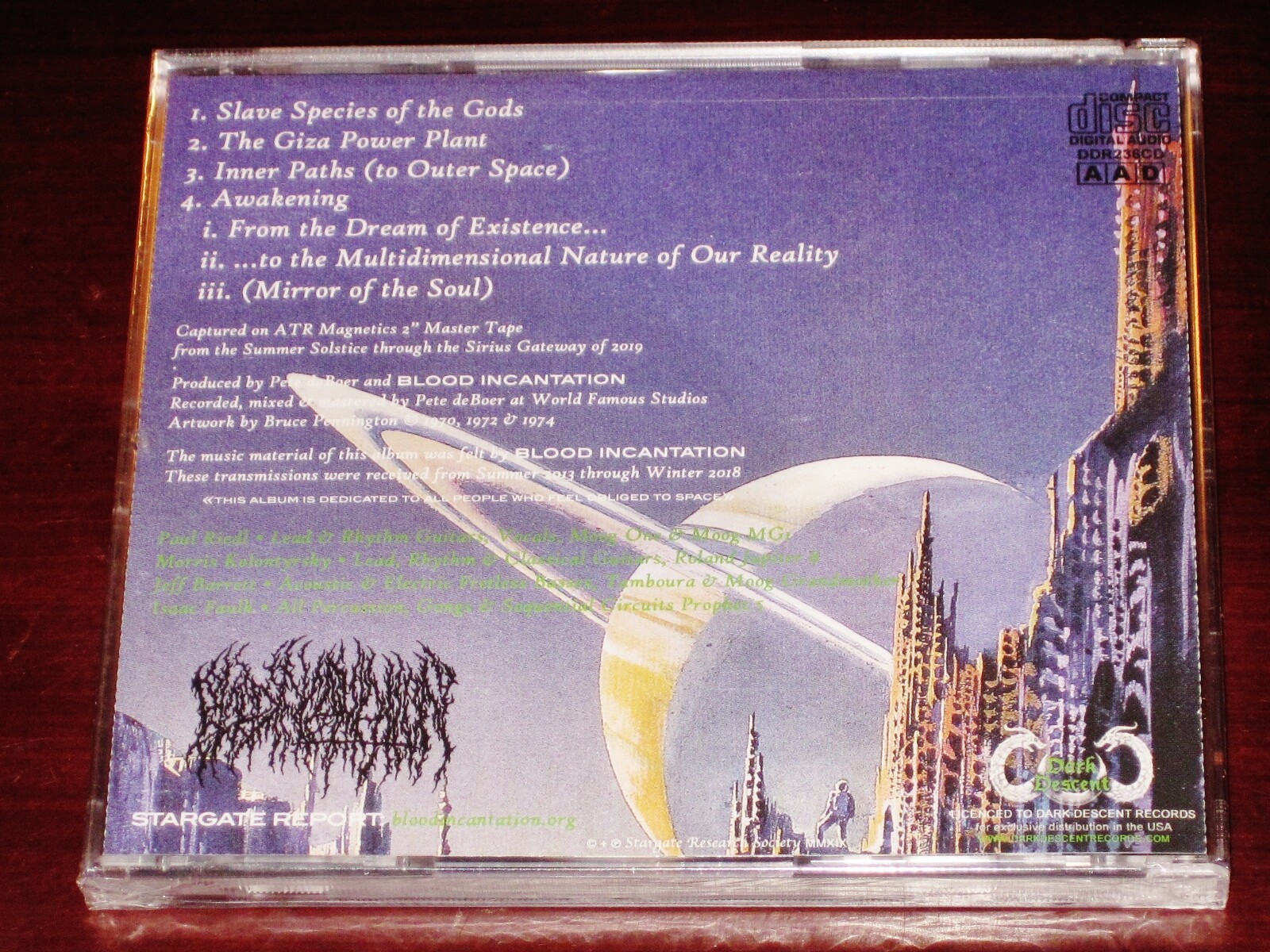 Blood Incantation: Hidden History Of The Human Race CD 2019 Dark Descent USA NEW
