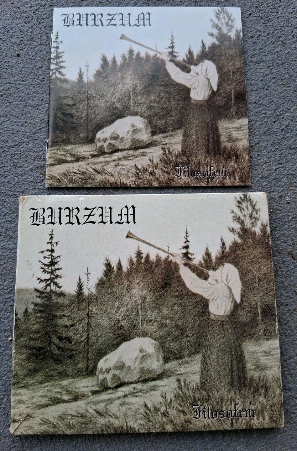 1Burzum - Filosofem CD 1996 Digipak First Pressing Black Metal VG+ RARE